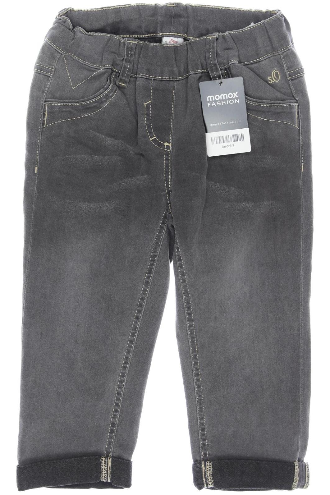 

s.Oliver Damen Jeans, grau, Gr. 140