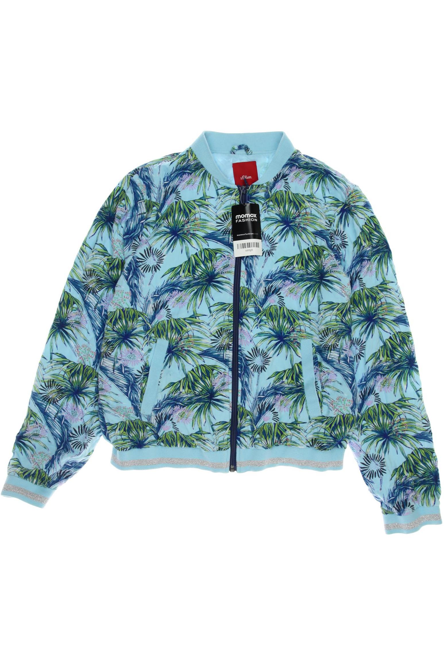 

s.Oliver Damen Jacke, hellblau, Gr. 164