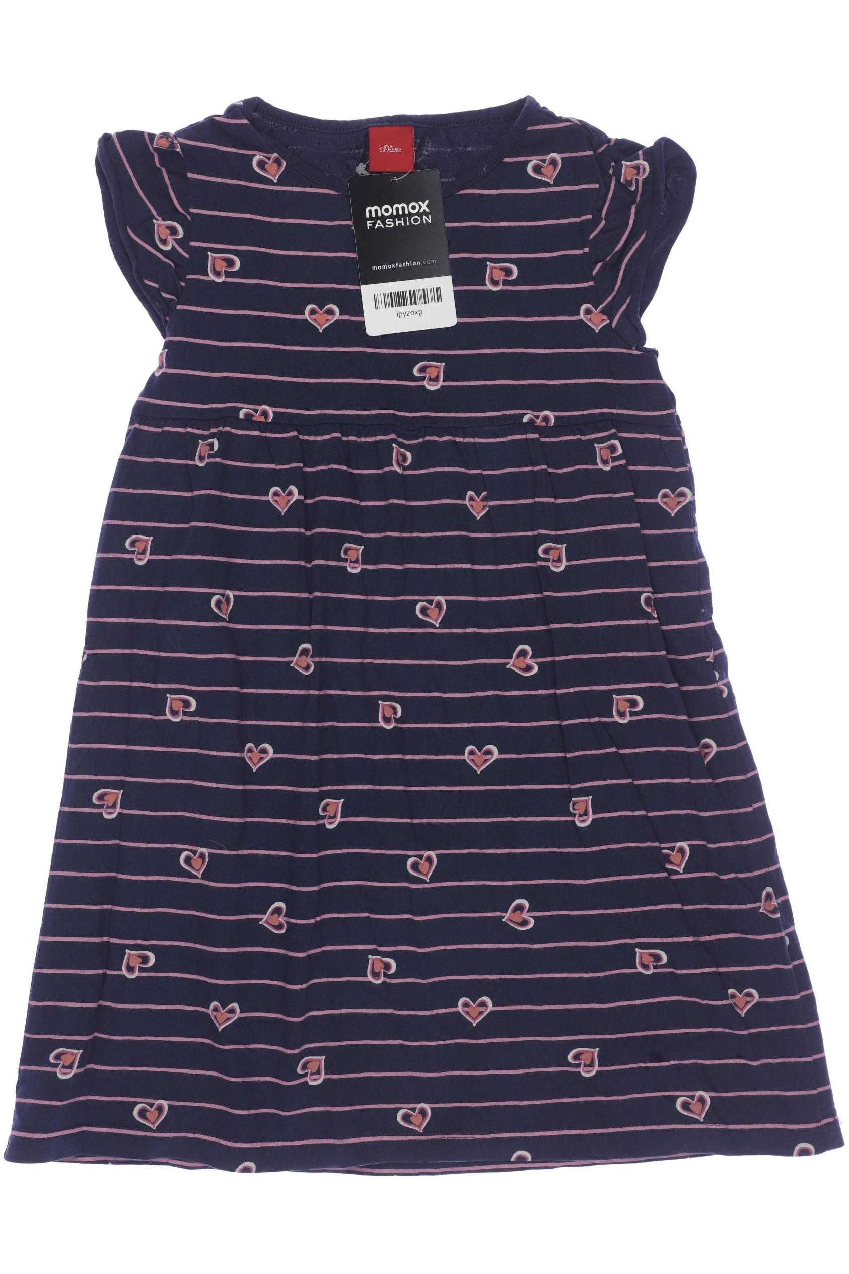 

s.Oliver Damen Kleid, marineblau, Gr. 116