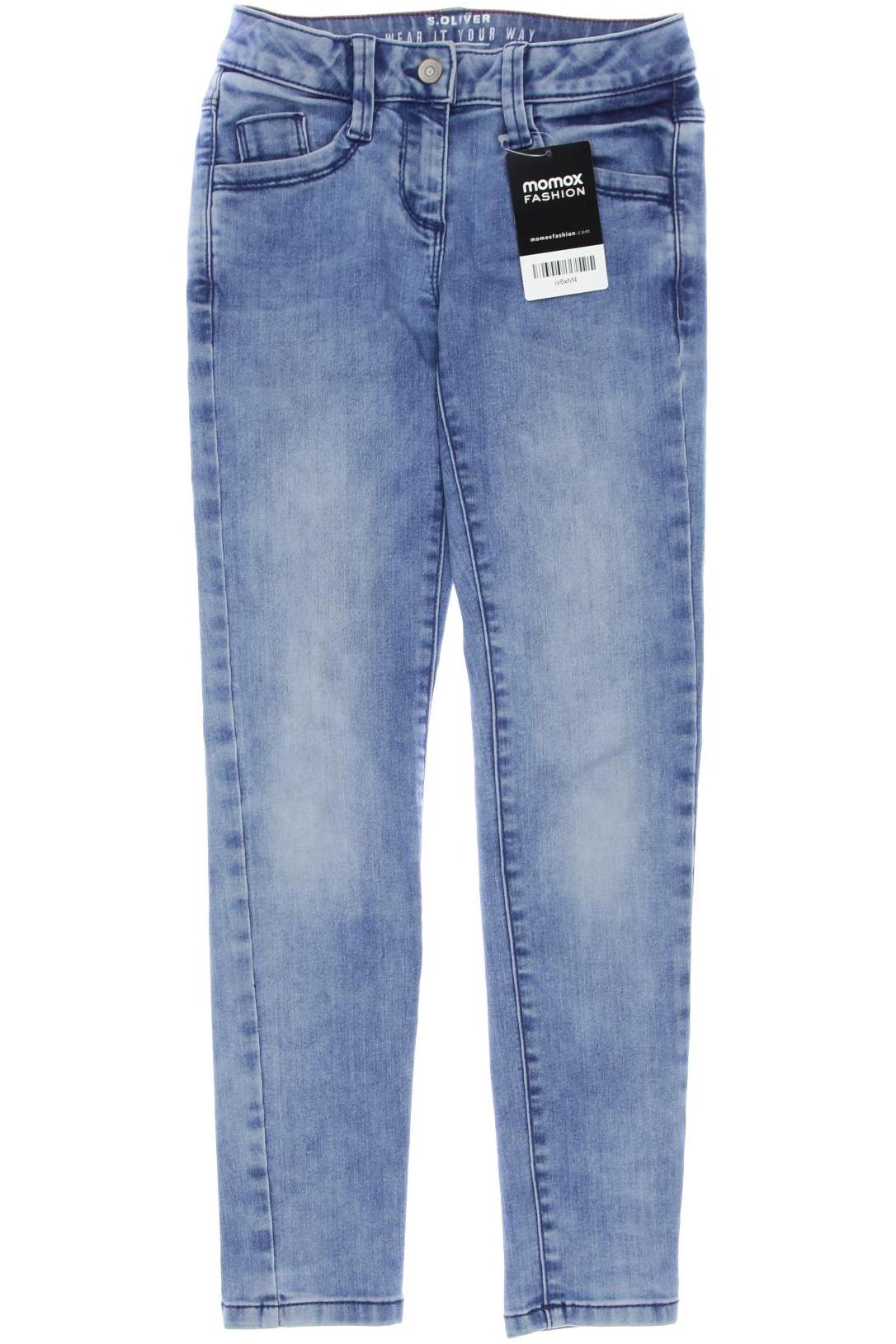 

s.Oliver Damen Jeans, blau, Gr. 128
