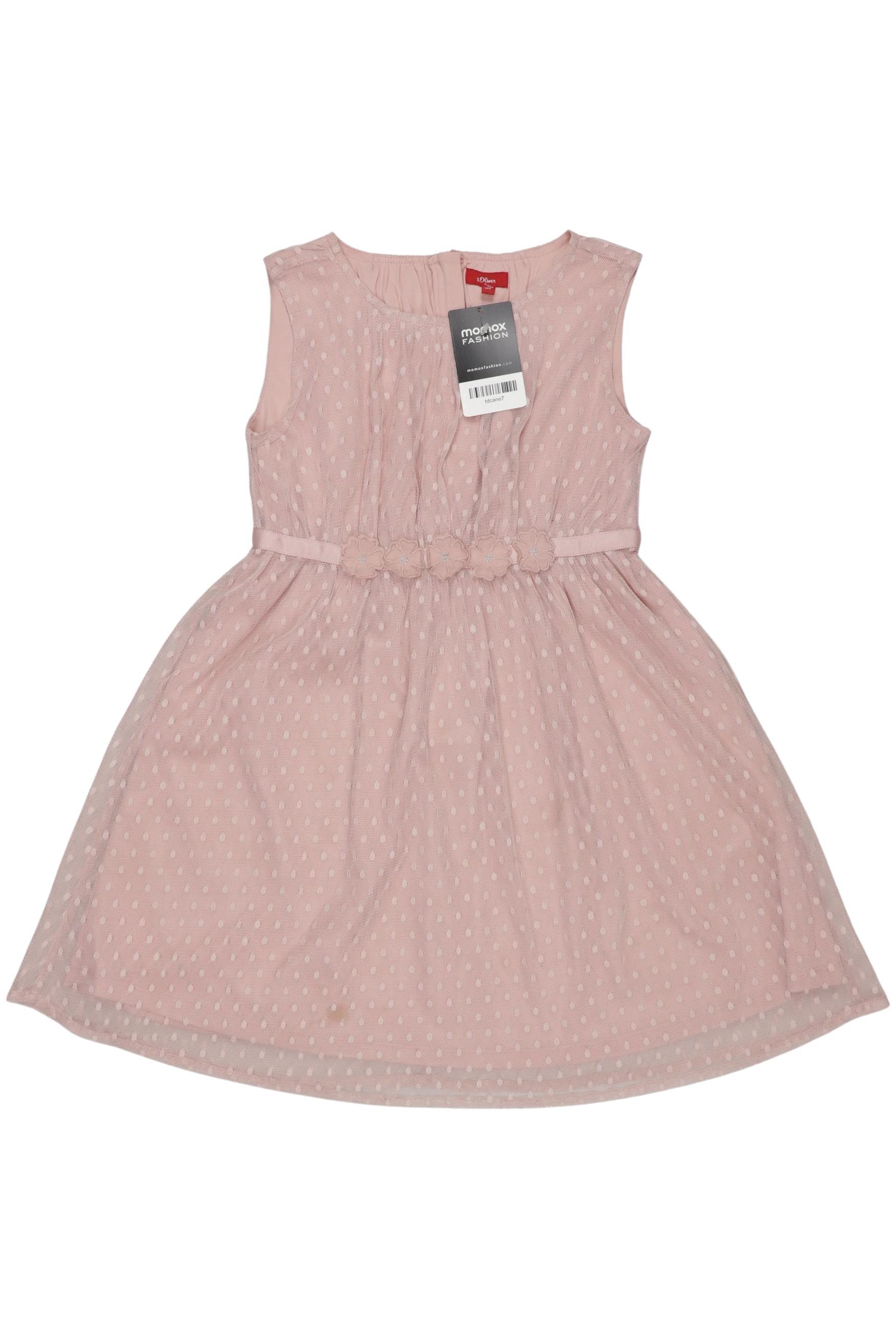

s.Oliver Mädchen Kleid, pink, Gr. 128