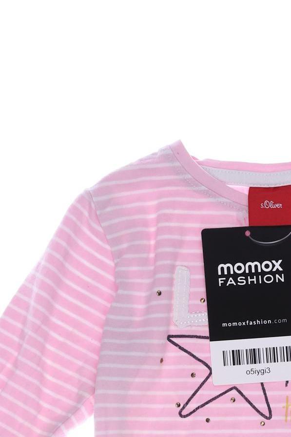 Thumbnail - s.Oliver Mädchen Langarmshirt, pink, Gr. 62