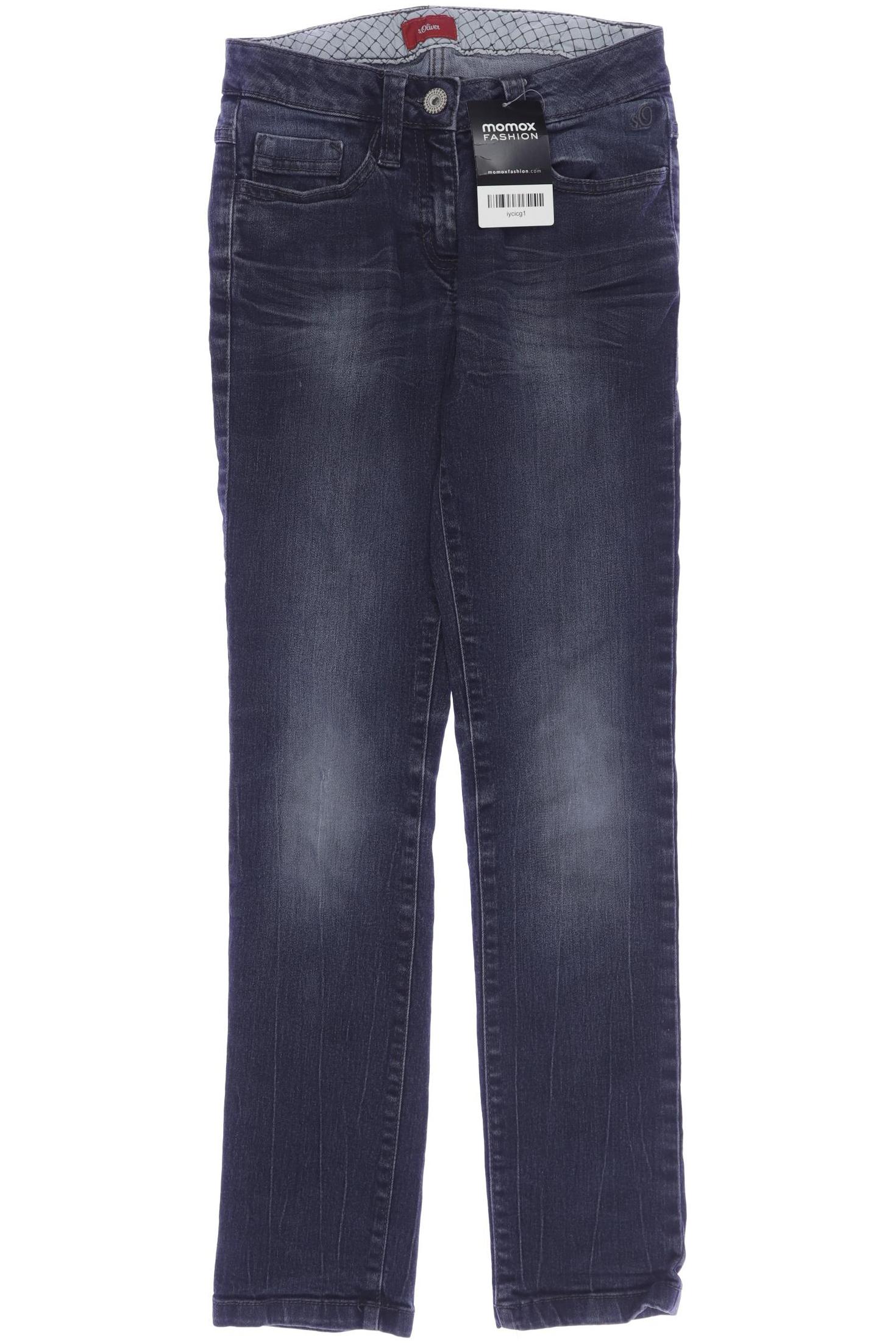 

s.Oliver Mädchen Jeans, marineblau