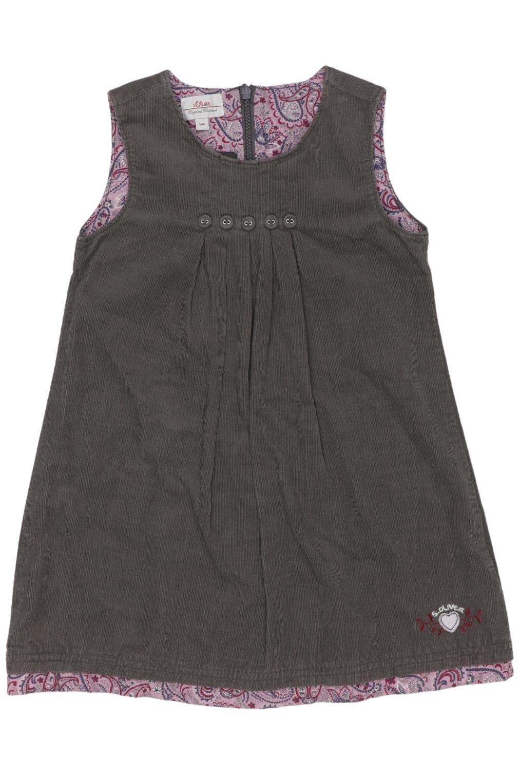 

s.Oliver Mädchen Kleid, mehrfarbig, Gr. 104