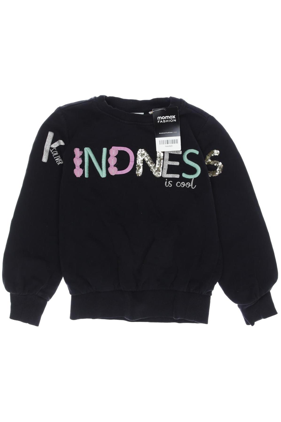 

s.Oliver Damen Hoodies & Sweater, schwarz, Gr. 128