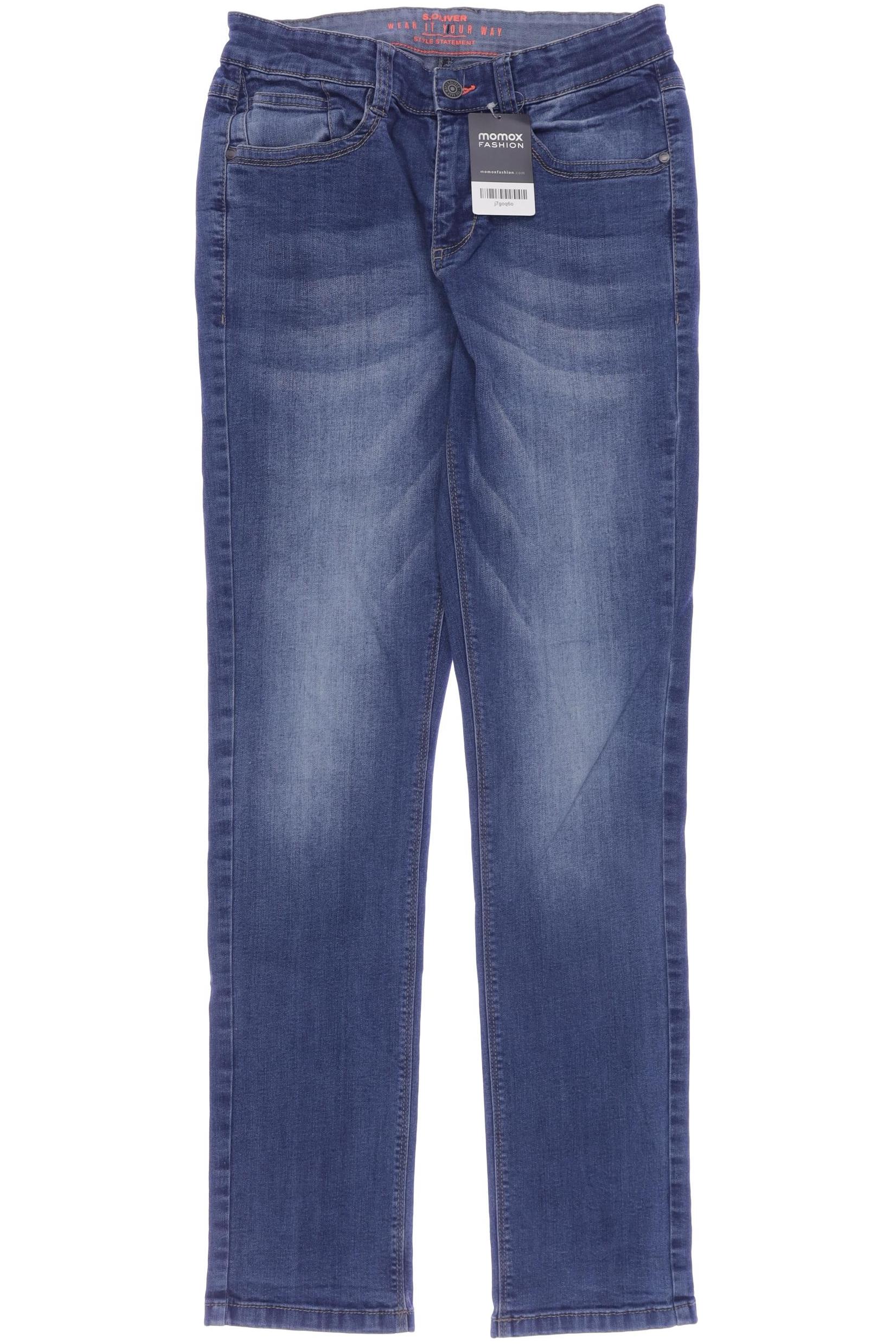 

s.Oliver Damen Jeans, blau, Gr. 176