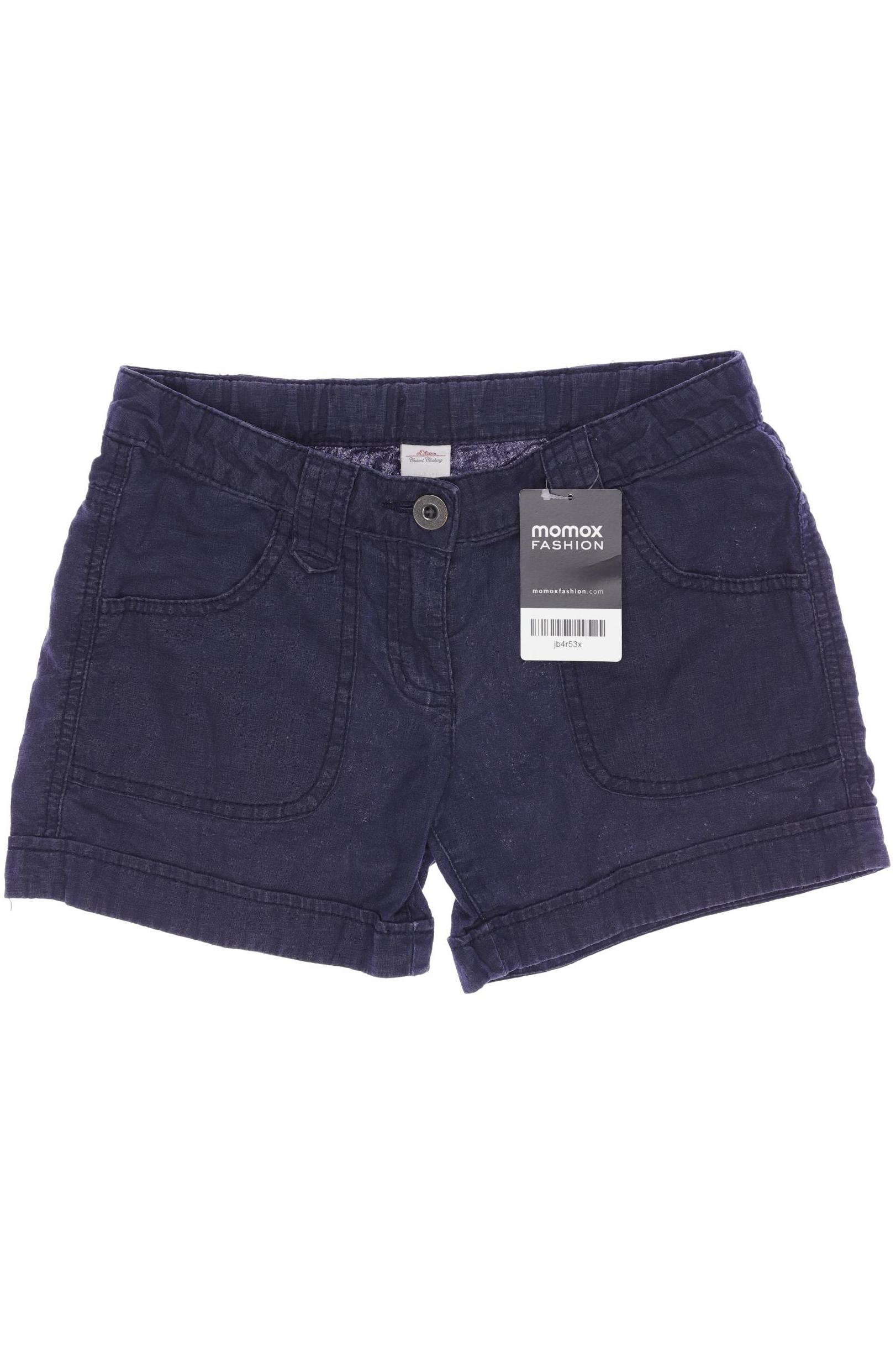 

s.Oliver Damen Shorts, marineblau, Gr. 140