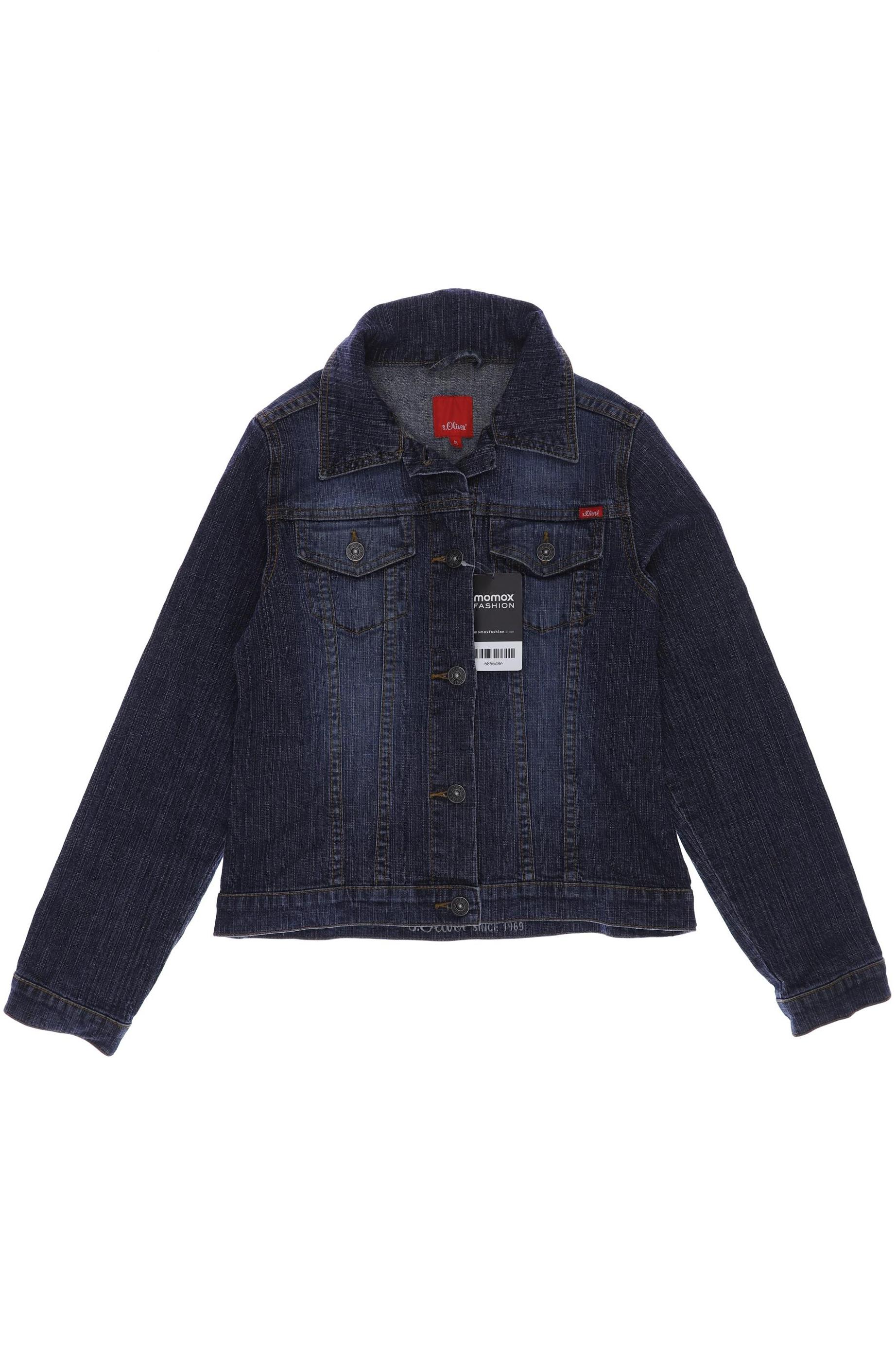 

s.Oliver Damen Jacke, blau, Gr. 152