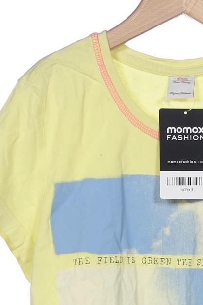 Thumbnail - s.Oliver Mädchen T-Shirt, gelb, Gr. 164