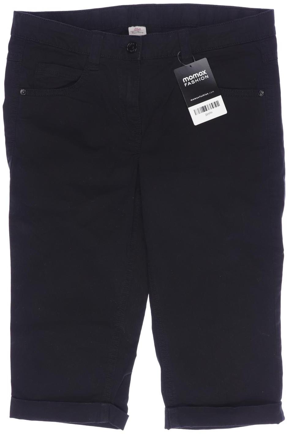 

s.Oliver Mädchen Shorts, schwarz
