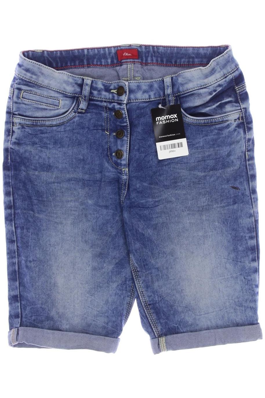 

s.Oliver Damen Shorts, blau, Gr. 164