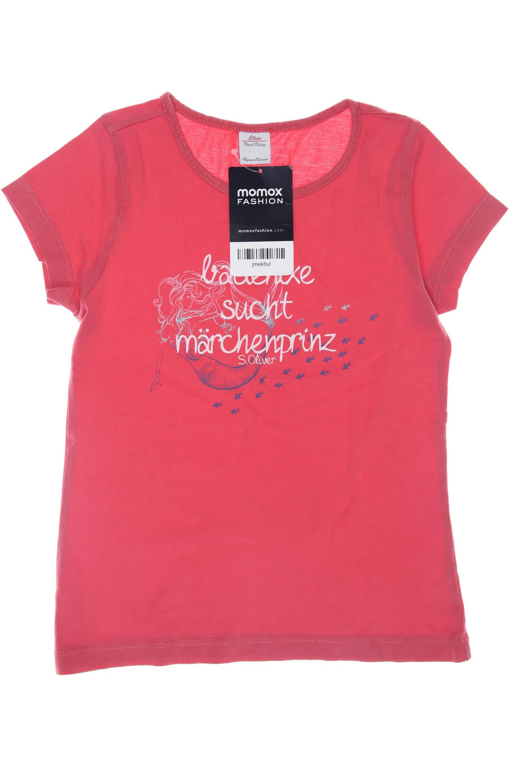 

s.Oliver Damen T-Shirt, pink, Gr. 116