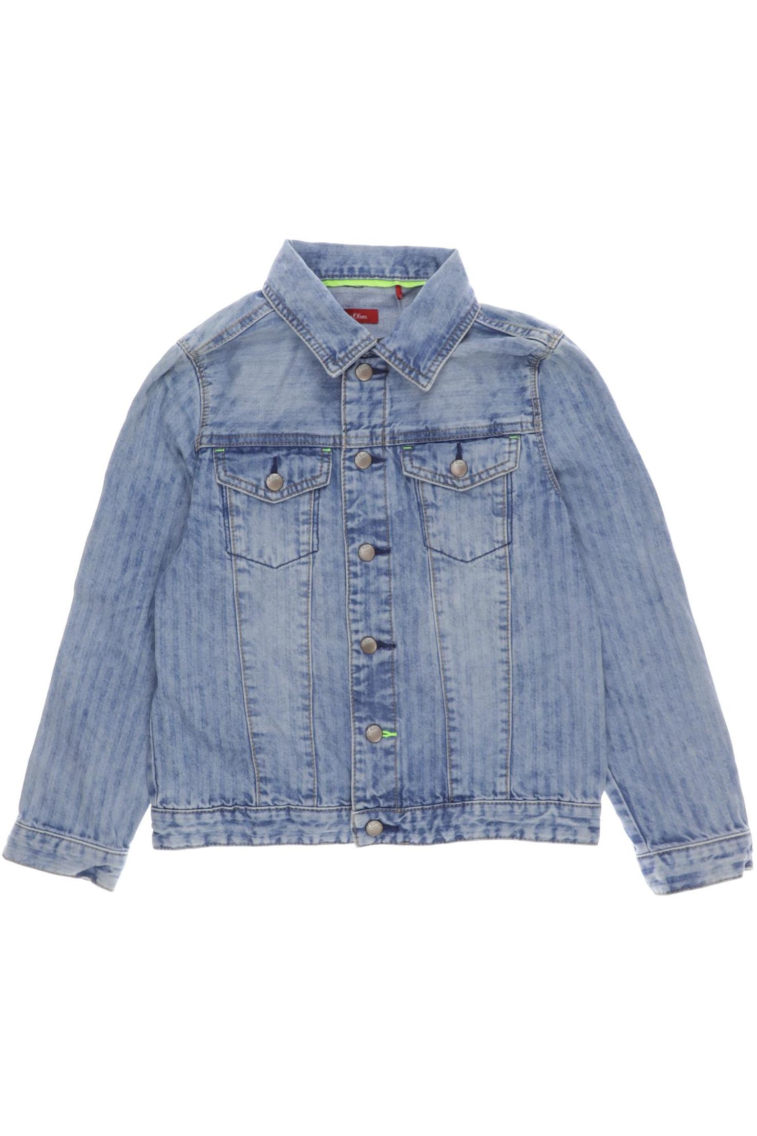 

s.Oliver Damen Jacke, blau, Gr. 128