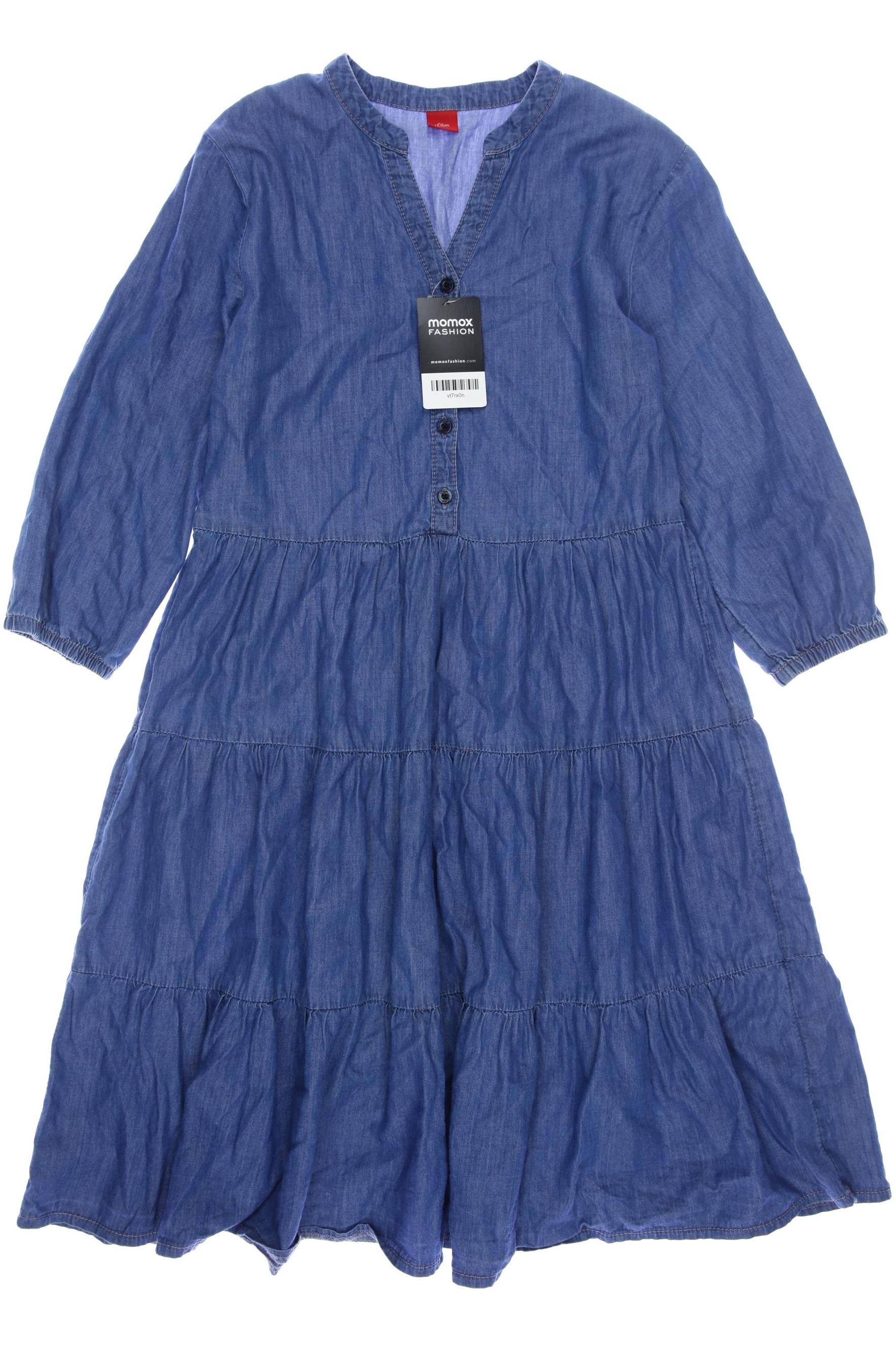 

s.Oliver Damen Kleid, blau, Gr. 164
