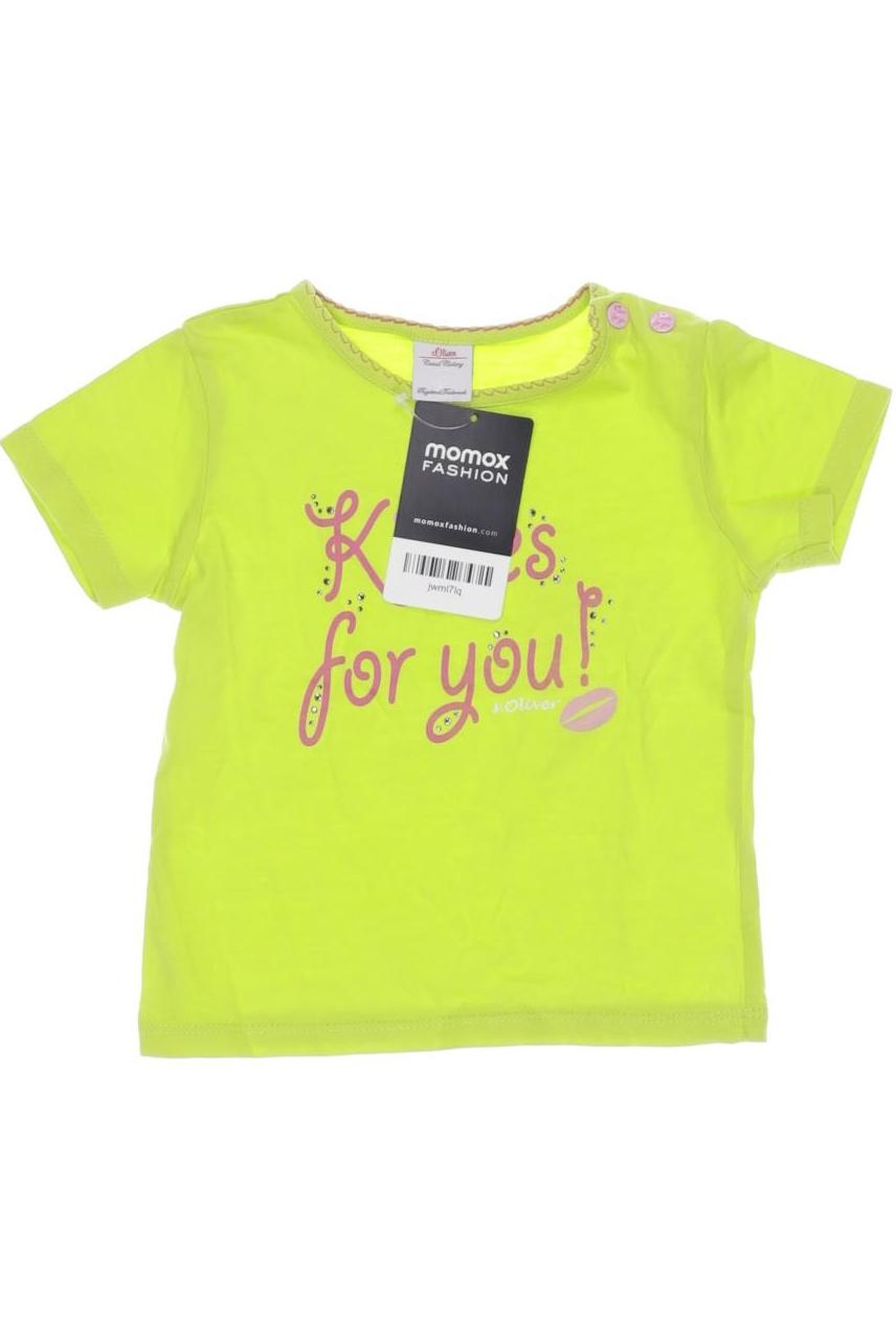 

s.Oliver Damen T-Shirt, gelb, Gr. 80
