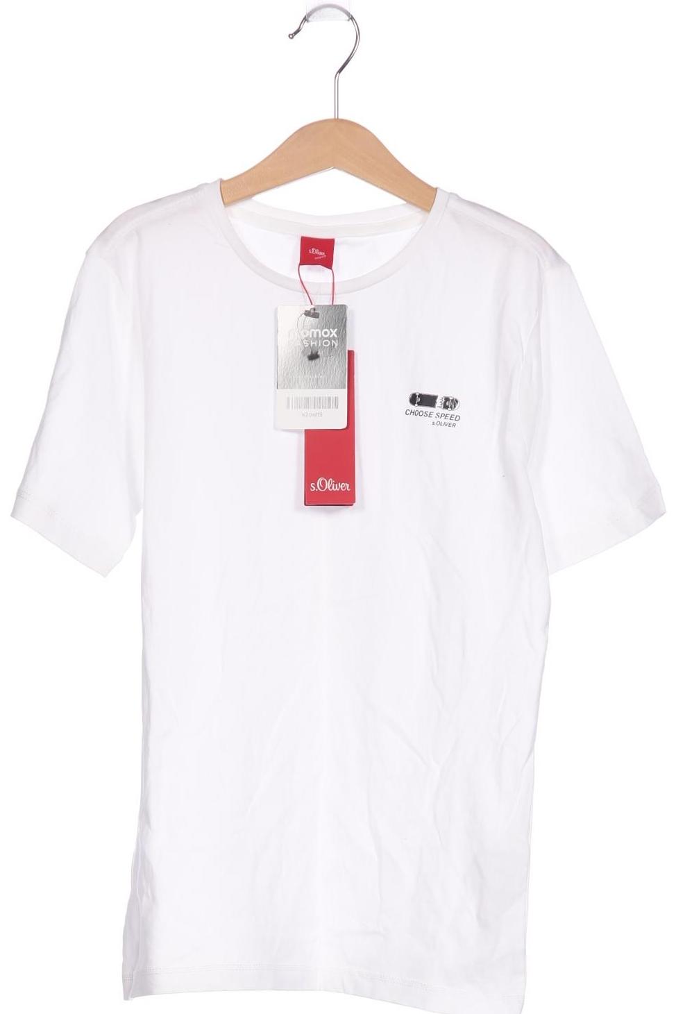 

s.Oliver Damen T-Shirt, weiß, Gr. 140
