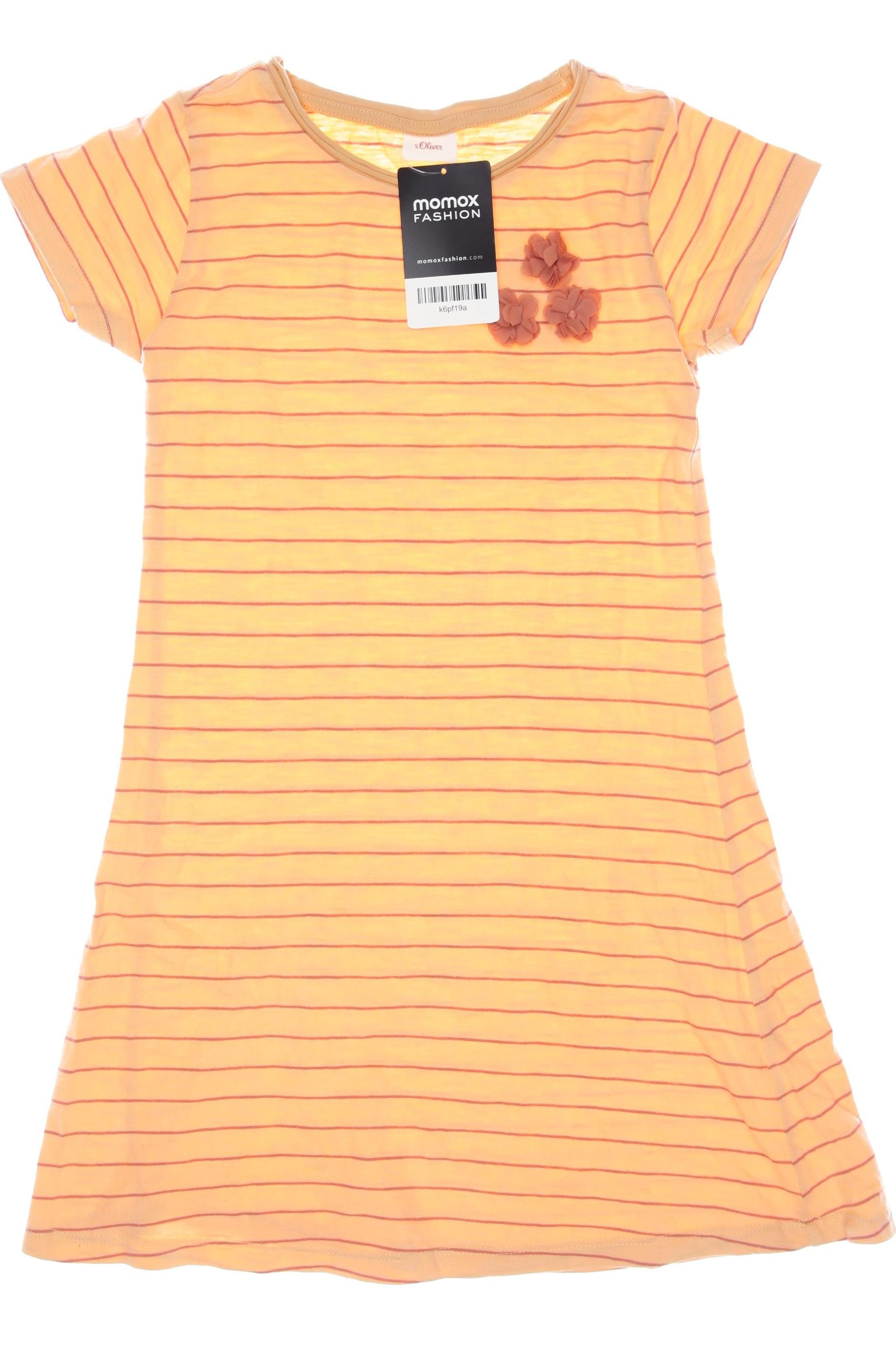 

s.Oliver Damen Kleid, orange, Gr. 128