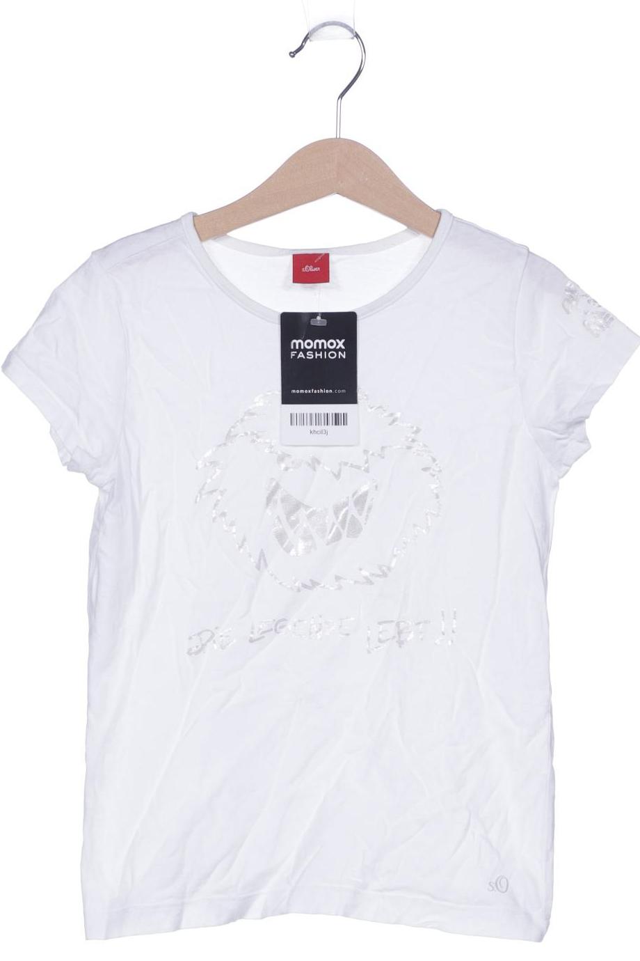 

s.Oliver Mädchen T-Shirt, weiß