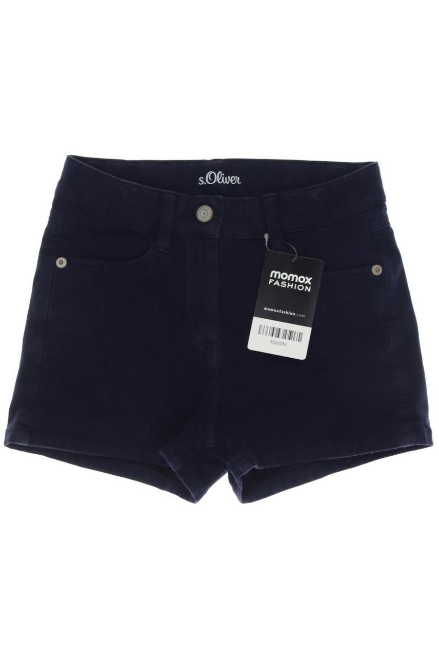 

s.Oliver Damen Shorts, marineblau, Gr. 134
