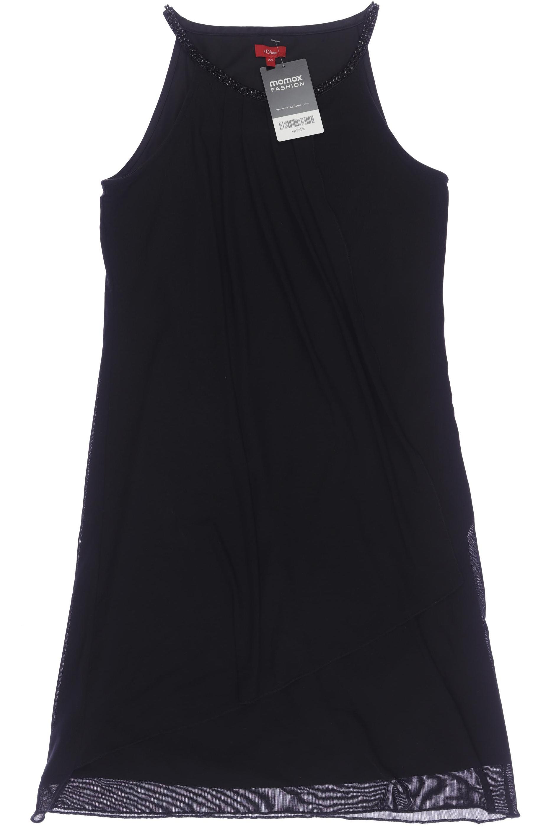 

s.Oliver Damen Kleid, schwarz, Gr. 152