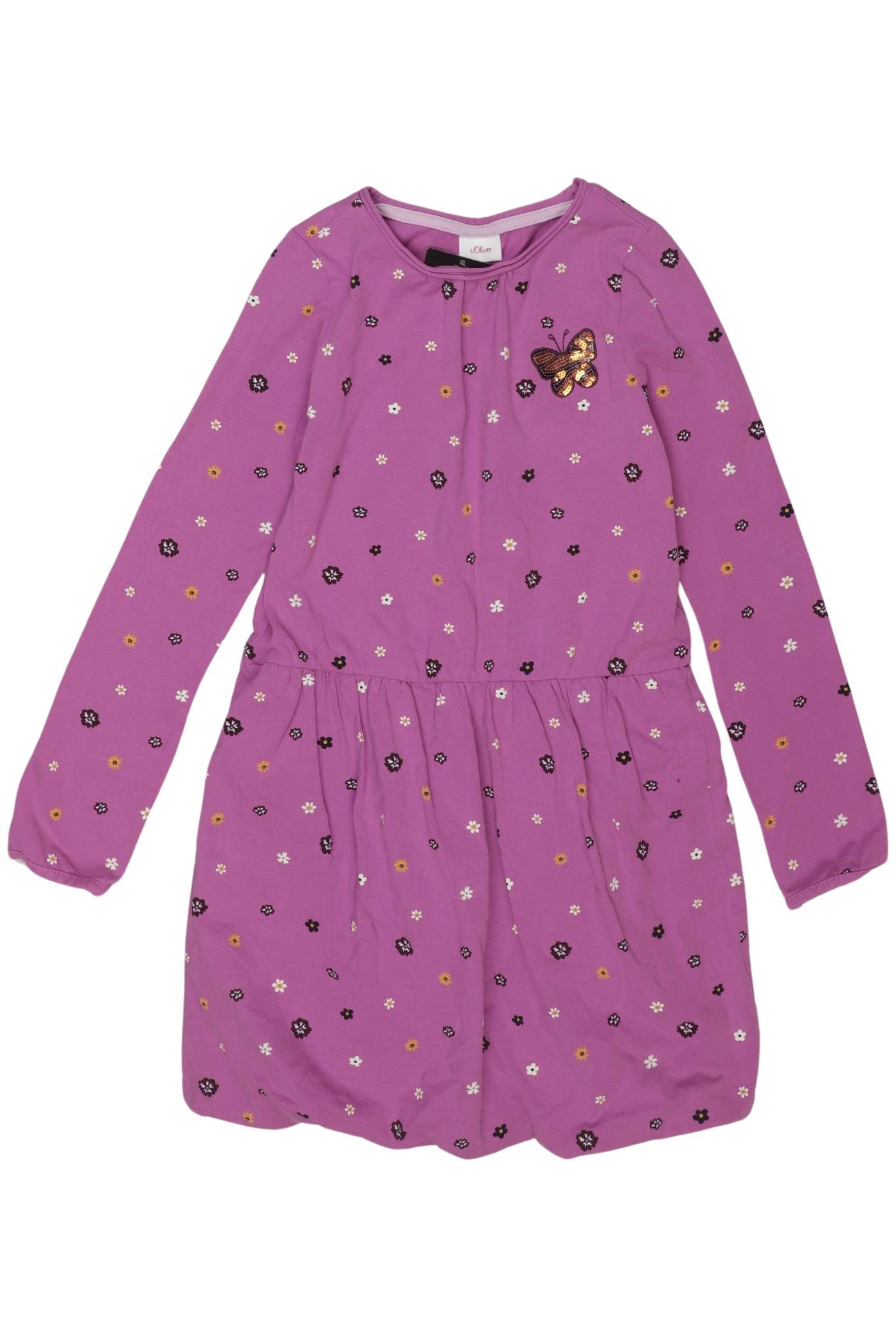 

s.Oliver Mädchen Kleid, flieder, Gr. 128