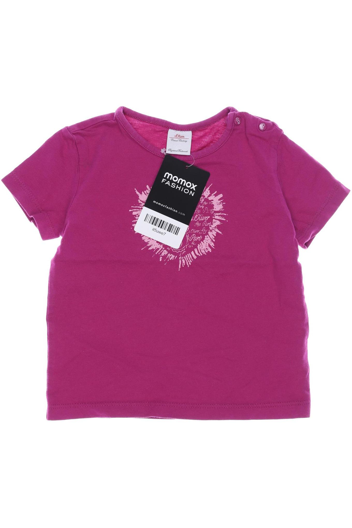 

s.Oliver Damen T-Shirt, pink, Gr. 80