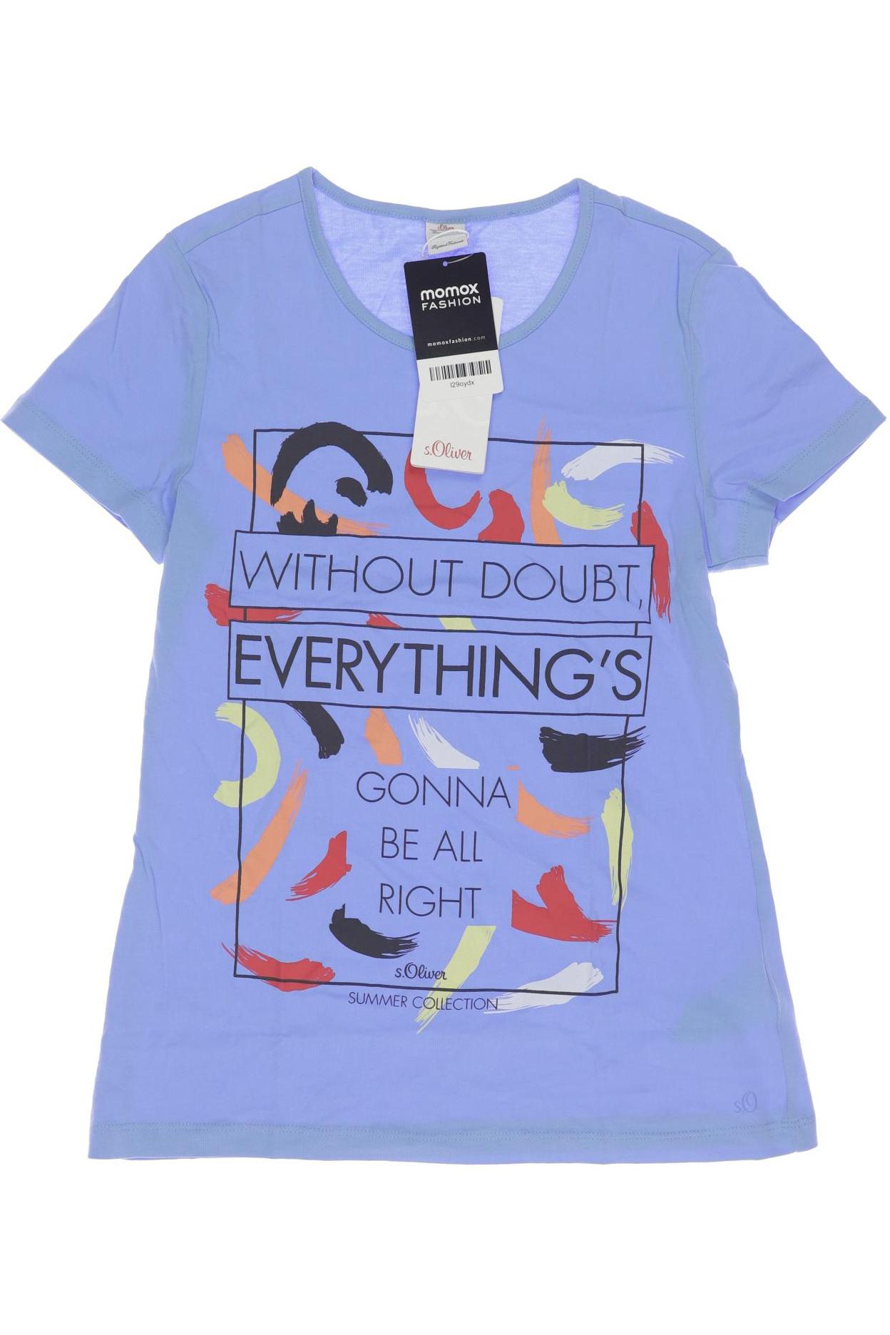 

s.Oliver Mädchen T-Shirt, hellblau