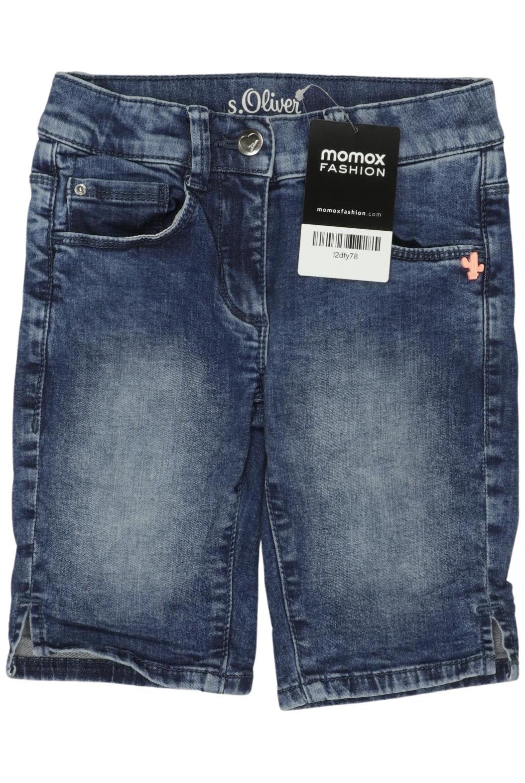 

s.Oliver Damen Shorts, marineblau, Gr. 116