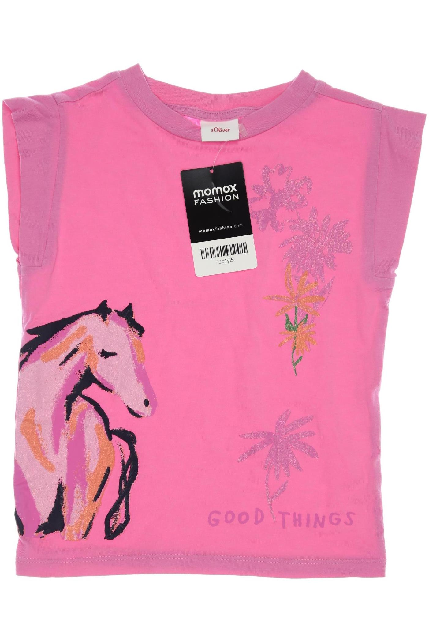 

s.Oliver Damen T-Shirt, pink, Gr. 92
