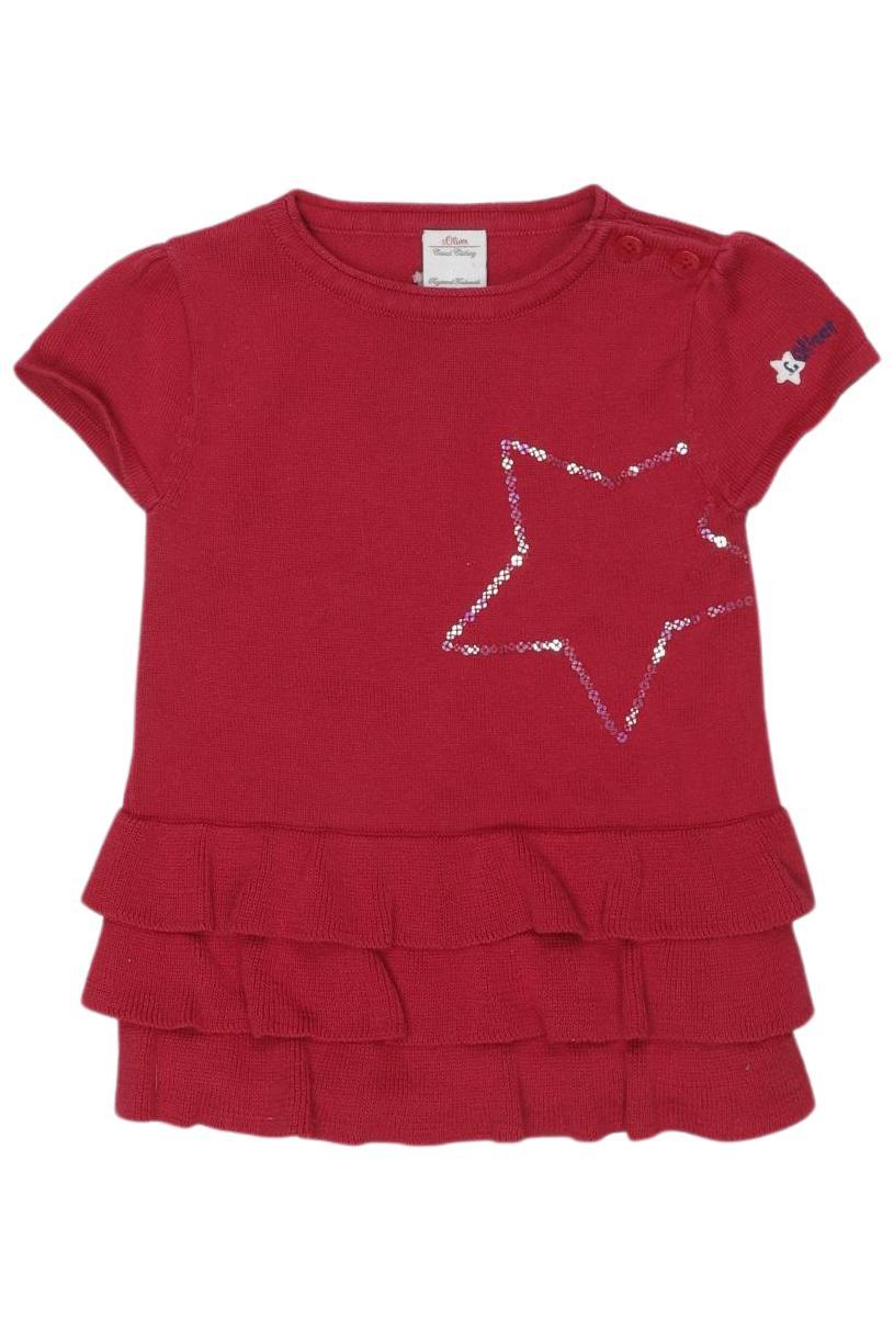 

s.Oliver Mädchen Kleid, rot, Gr. 86