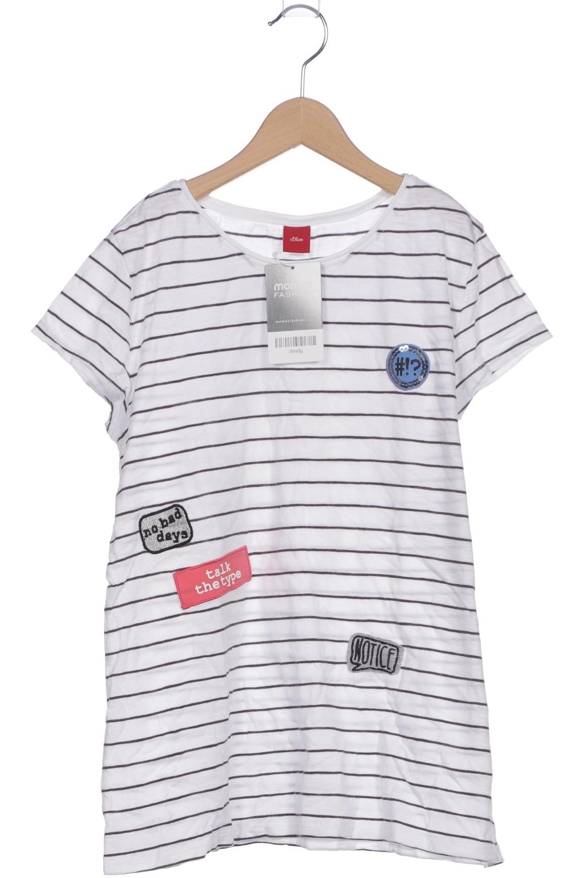 

s.Oliver Damen T-Shirt, weiß, Gr. 164