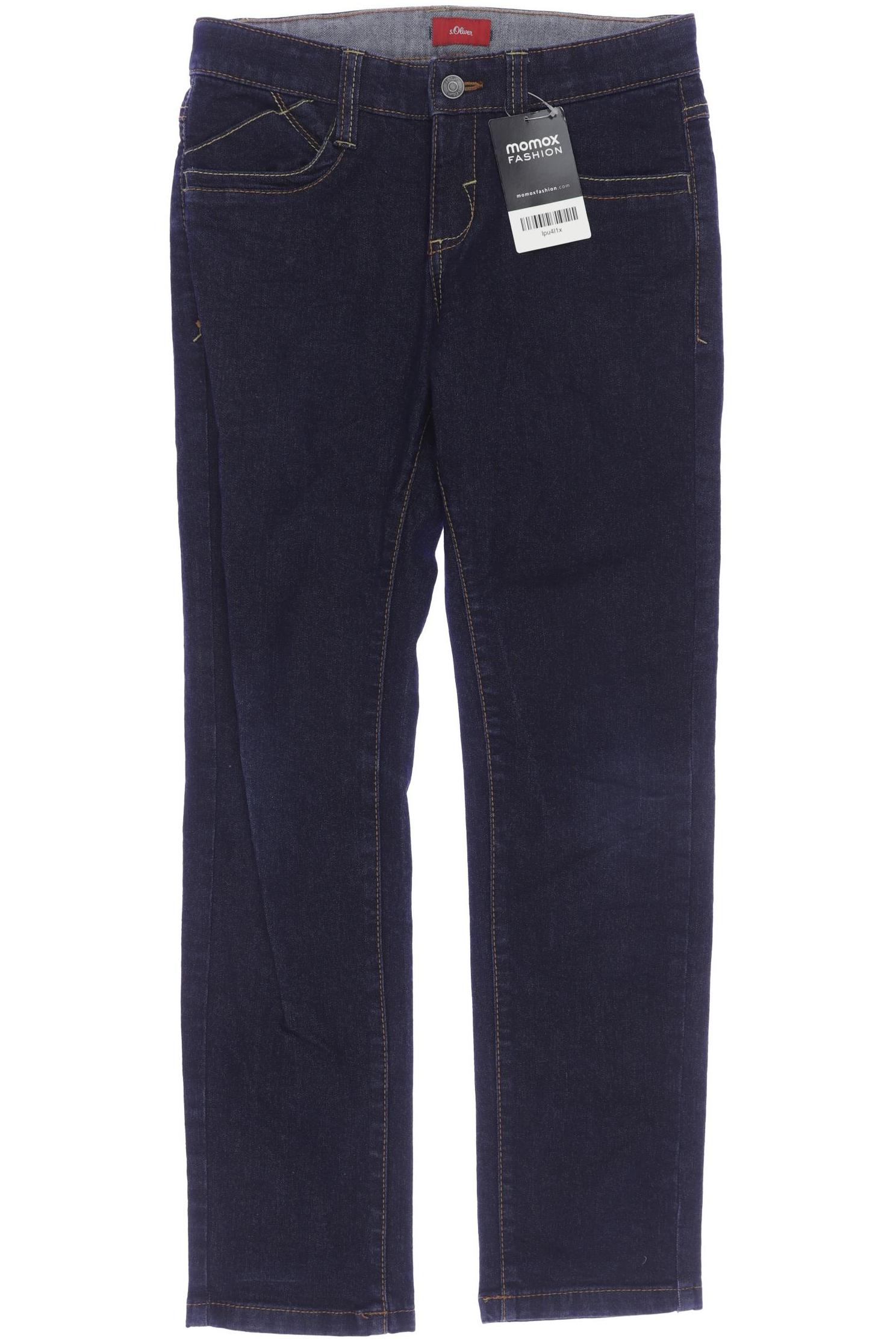 

s.Oliver Damen Jeans, marineblau, Gr. 140