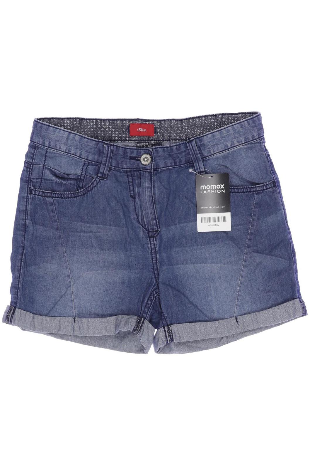 

s.Oliver Damen Shorts, blau, Gr. 176