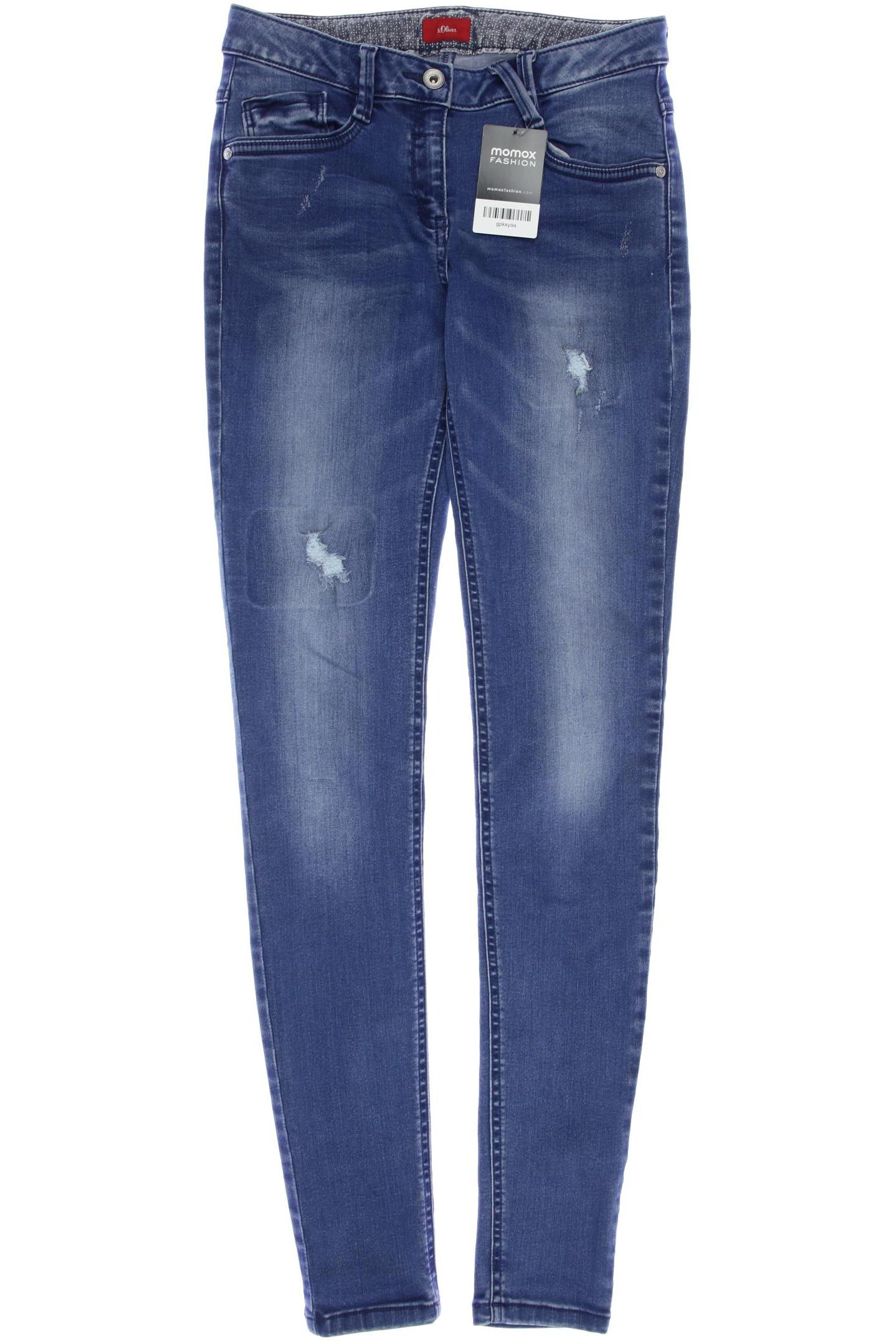 

s.Oliver Damen Jeans, blau, Gr. 176