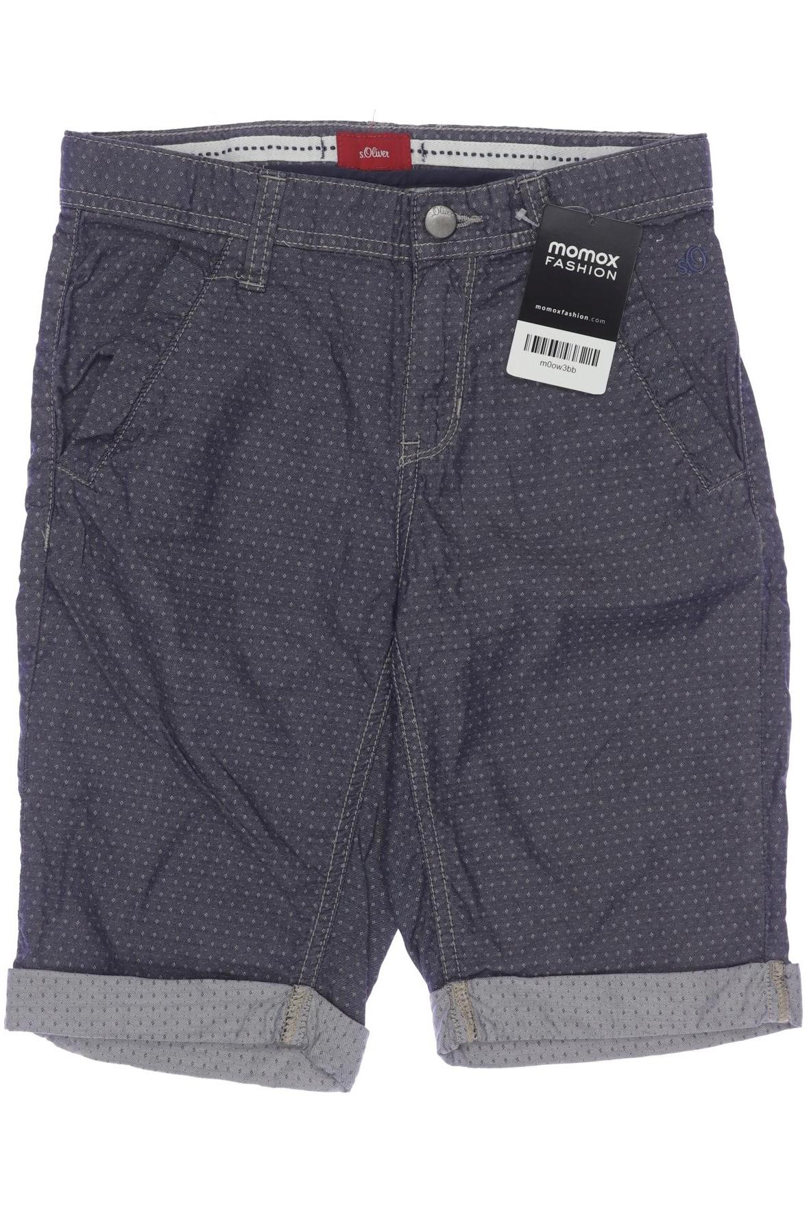 

s.Oliver Damen Shorts, marineblau, Gr. 140