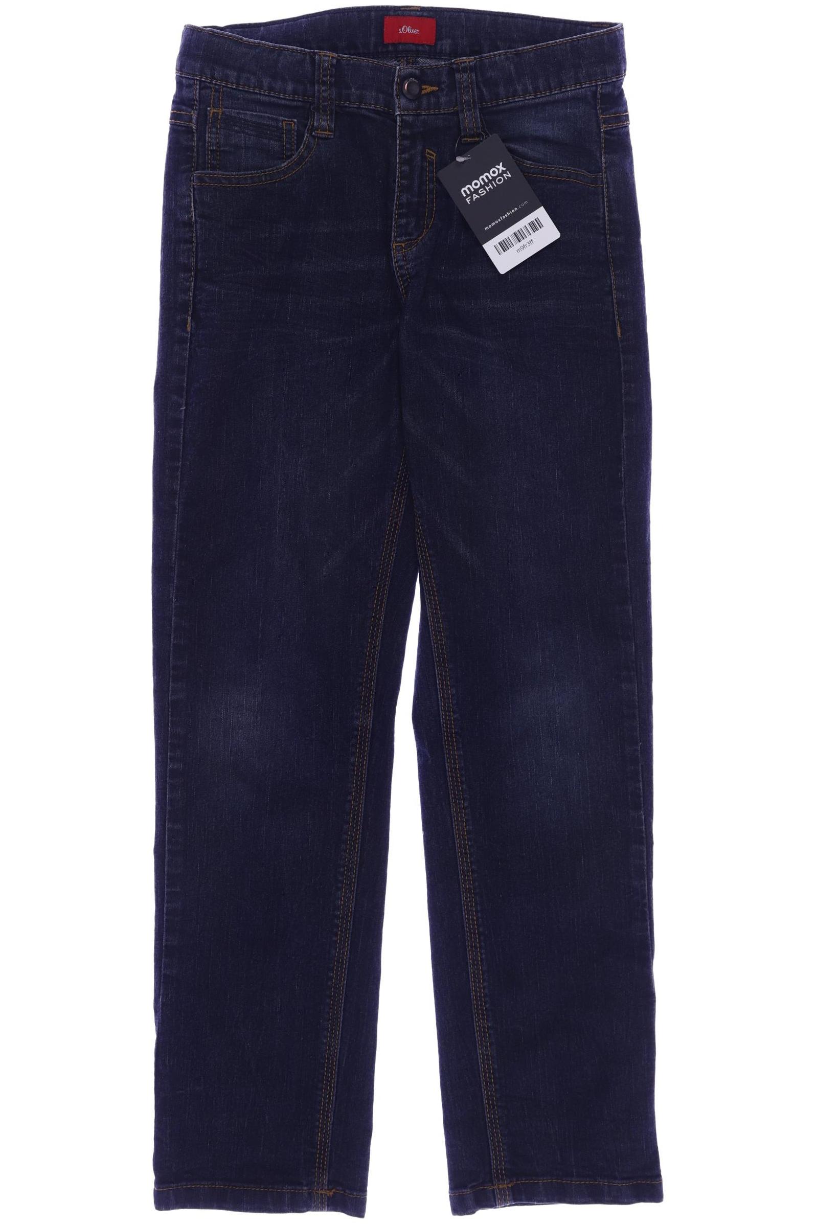 

s.Oliver Damen Jeans, blau, Gr. 140