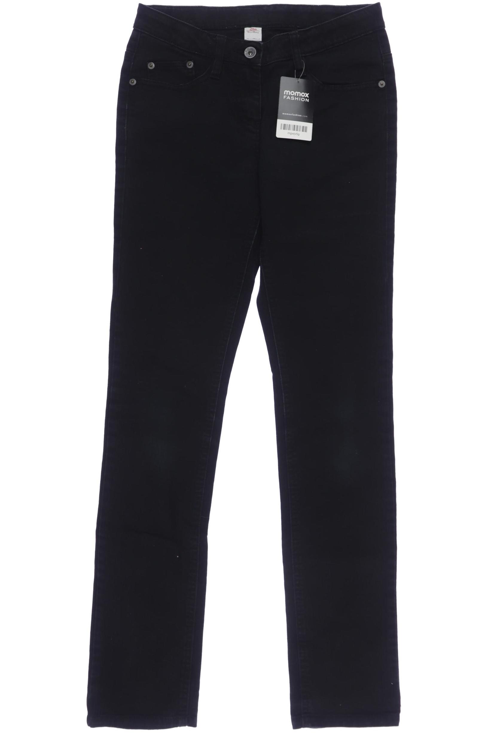 

s.Oliver Mädchen Jeans, schwarz
