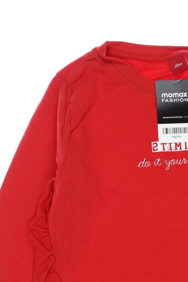 Thumbnail - s.Oliver Mädchen Langarmshirt, rot, Gr. 152