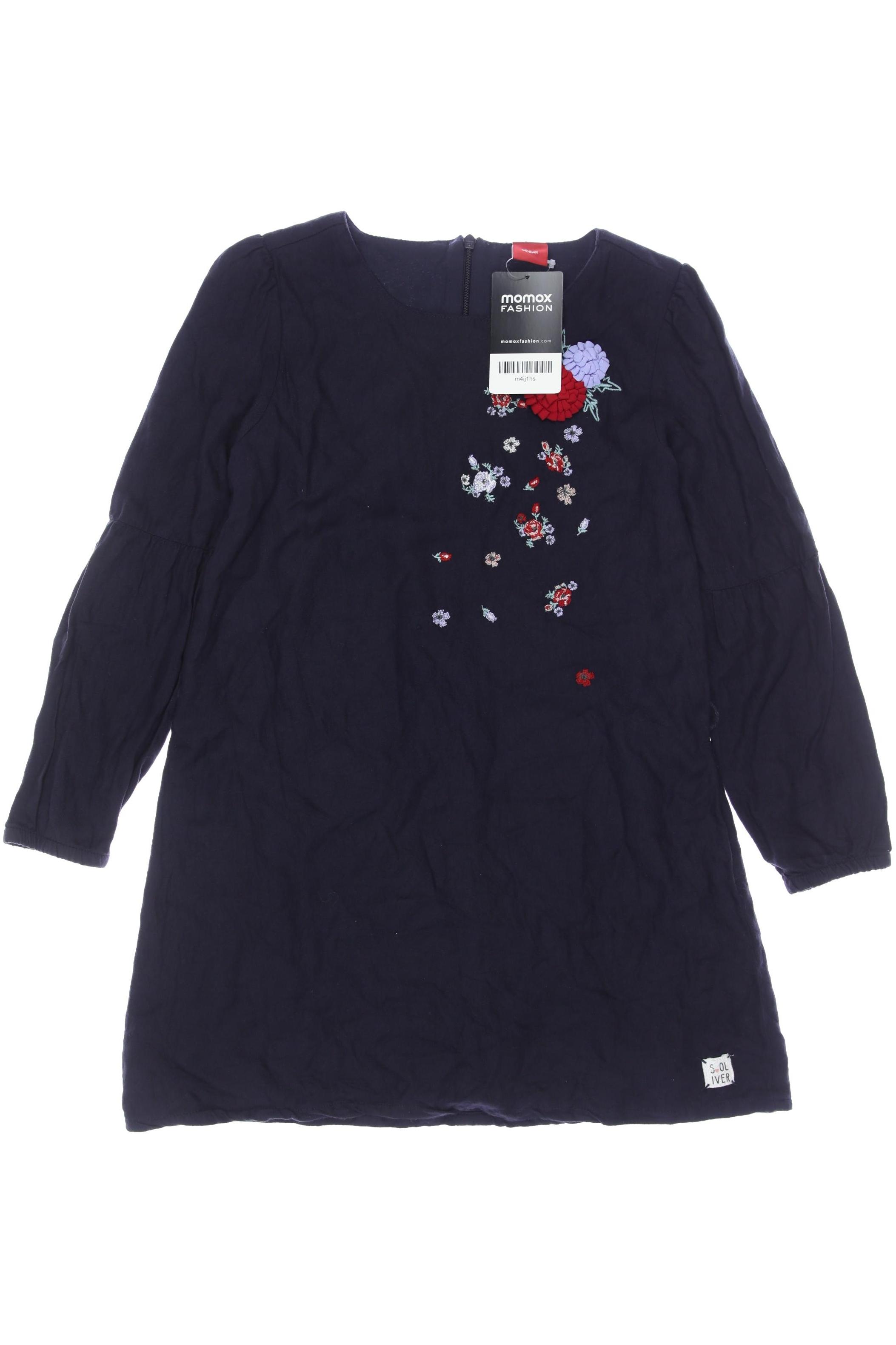 

s.Oliver Mädchen Kleid, marineblau, Gr. 128