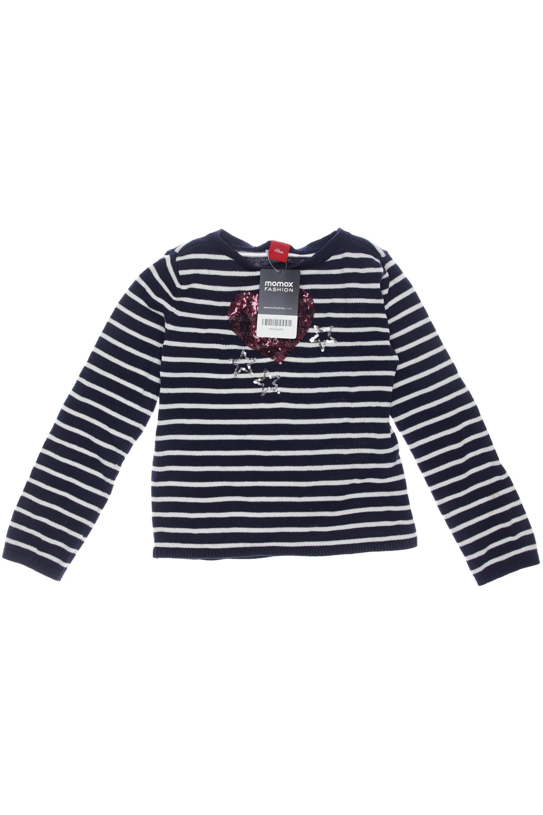 

s.Oliver Damen Pullover, marineblau, Gr. 128