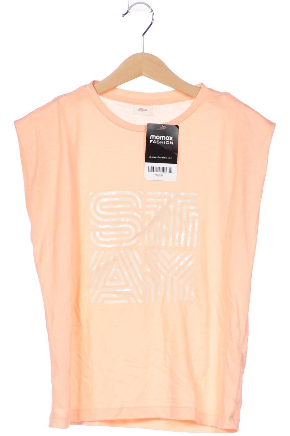 

s.Oliver Mädchen T-Shirt, orange