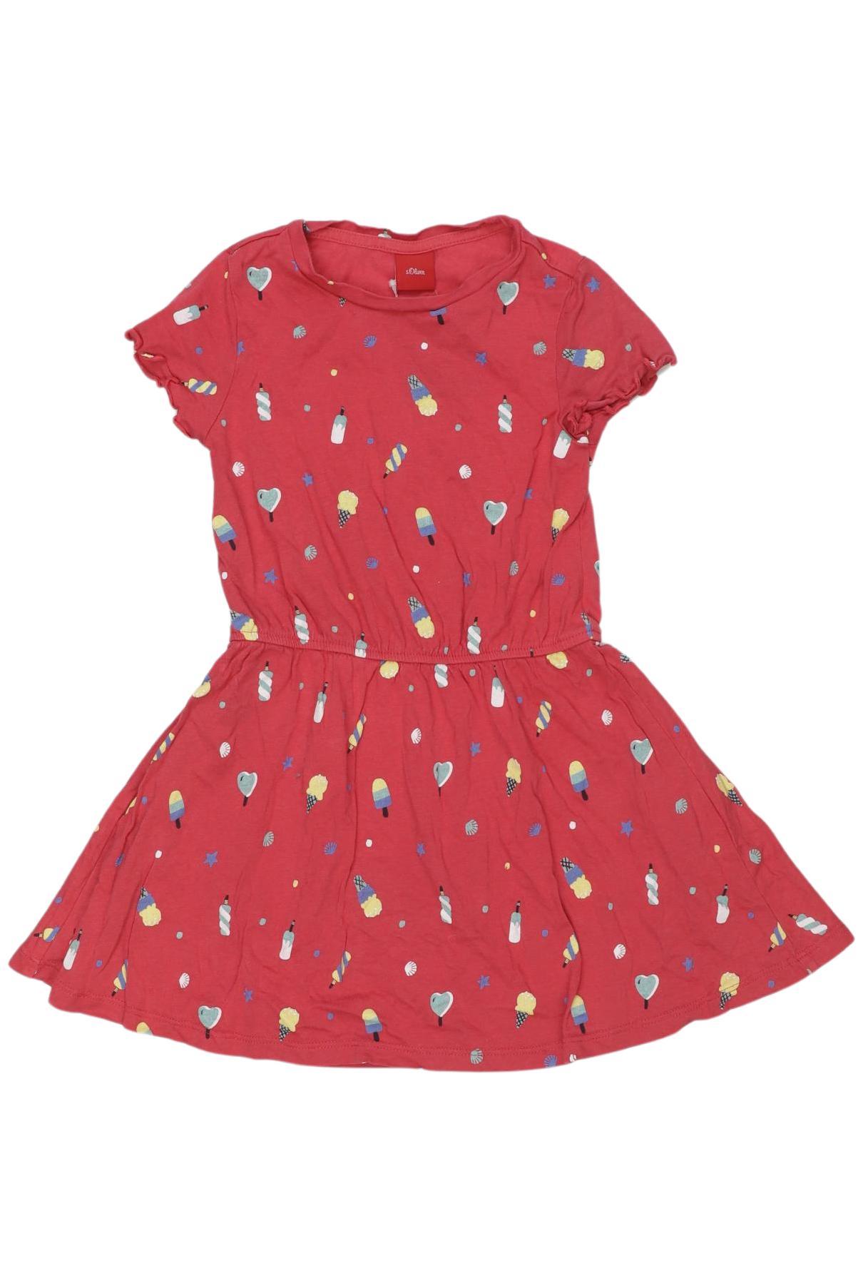 

s.Oliver Mädchen Kleid, rot, Gr. 104