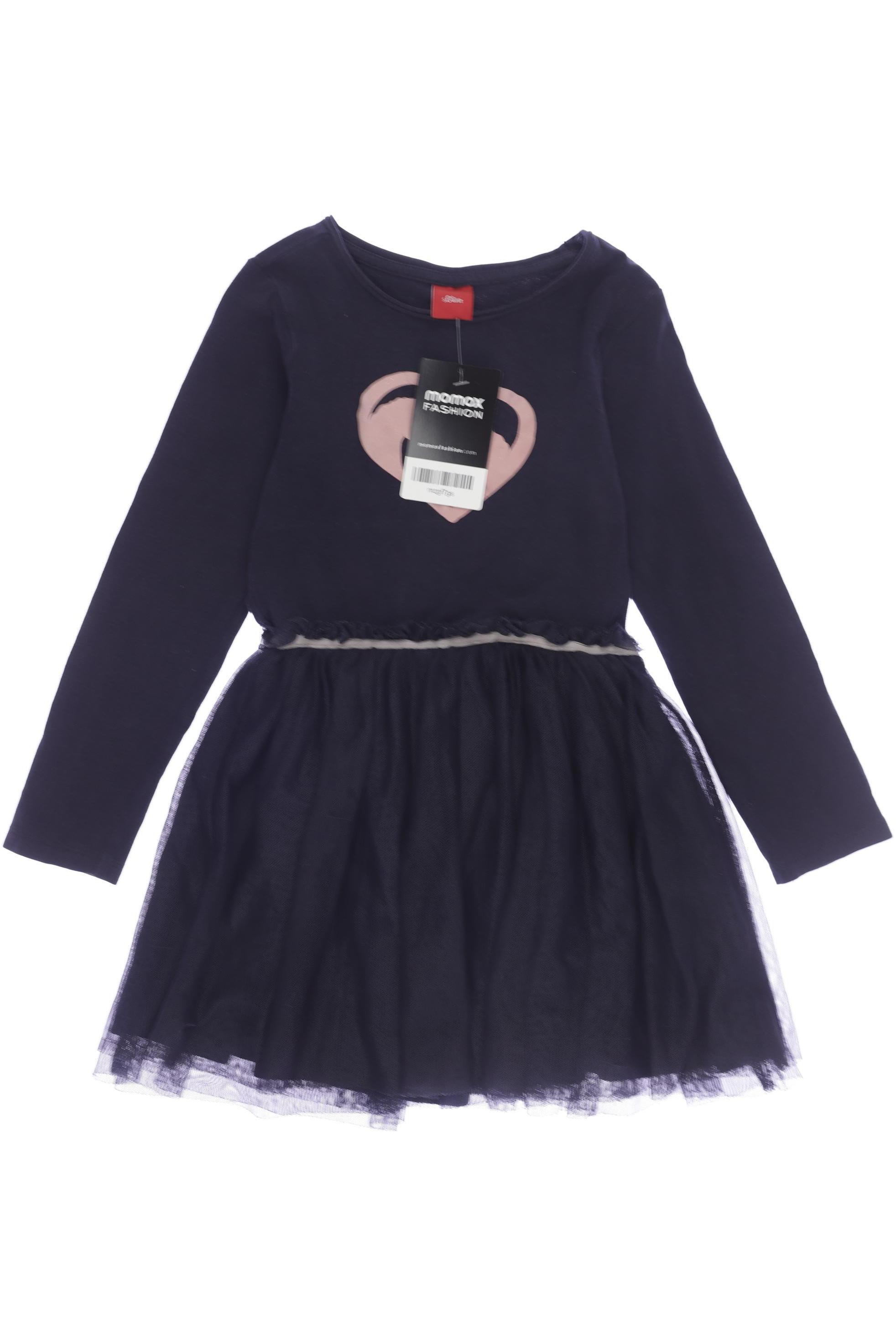 

s.Oliver Mädchen Kleid, marineblau