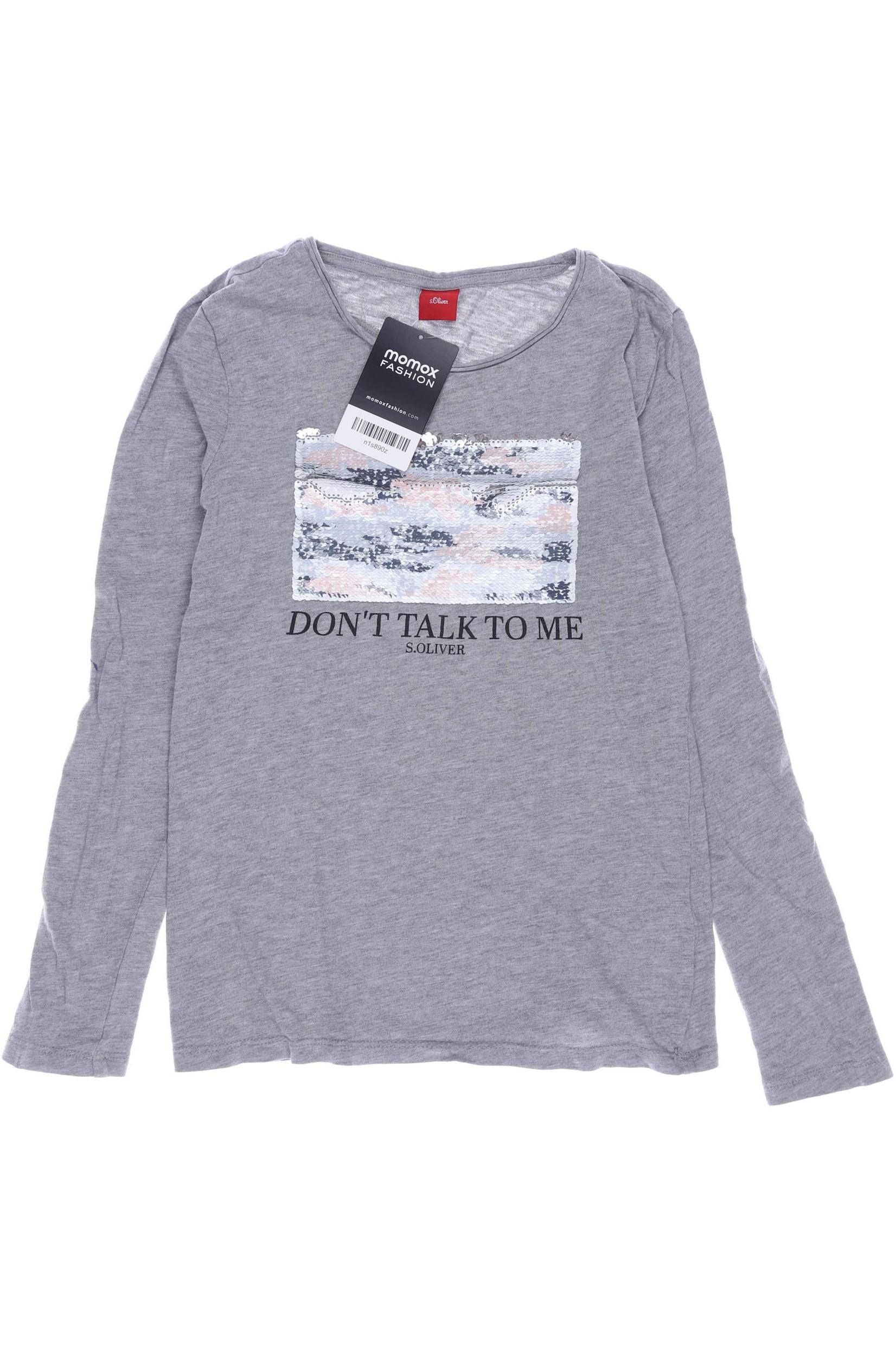 

s.Oliver Mädchen Langarmshirt, grau