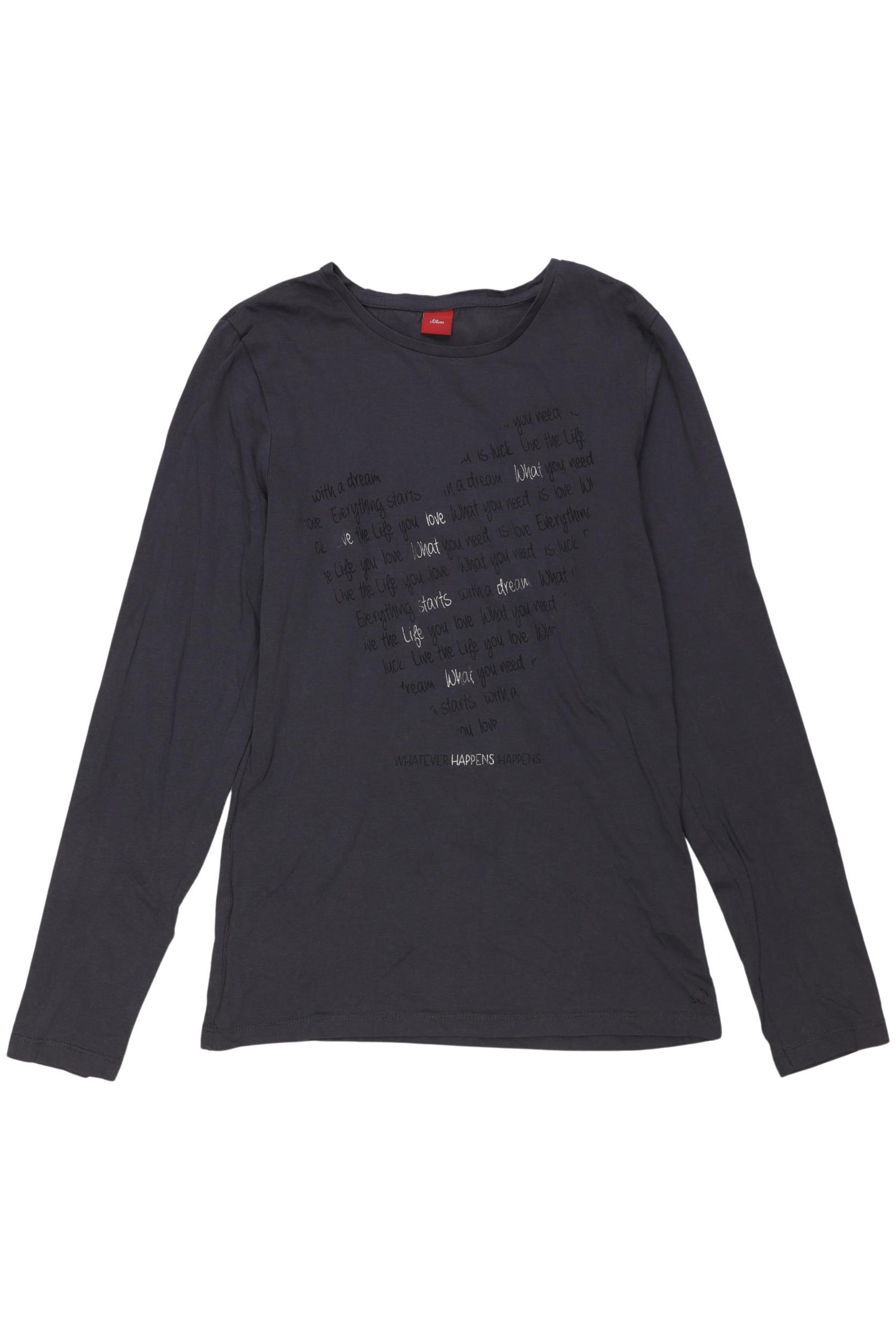 

s.Oliver Mädchen Langarmshirt, grau, Gr. 176