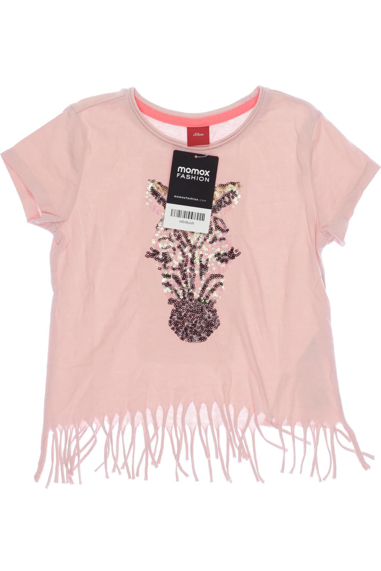

s.Oliver Damen T-Shirt, pink, Gr. 104
