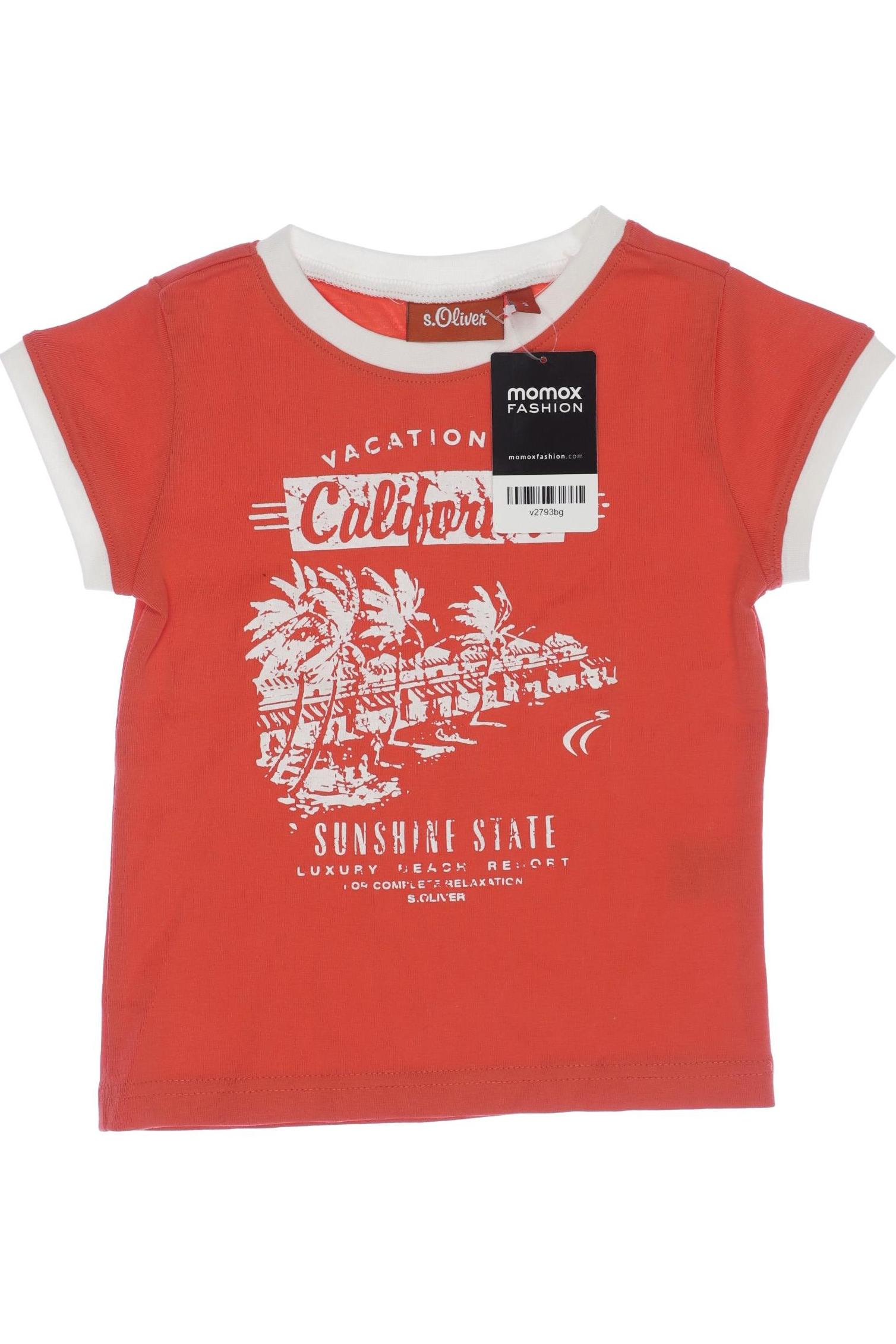 

s.Oliver Mädchen T-Shirt, rot, Gr. 134