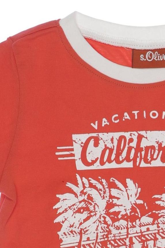 Thumbnail - s.Oliver Mädchen T-Shirt, rot, Gr. 134