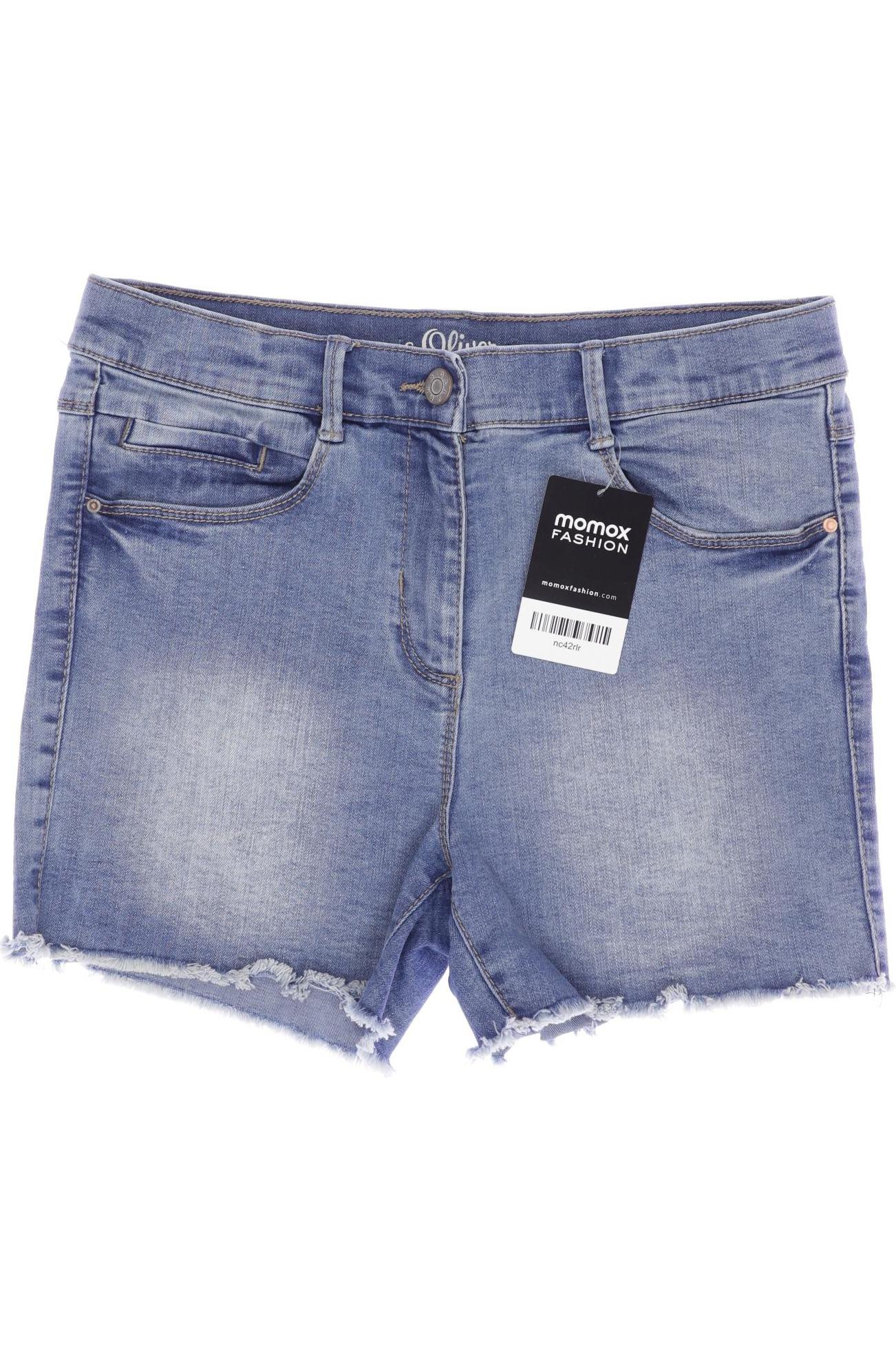 

s.Oliver Damen Shorts, blau, Gr. 158