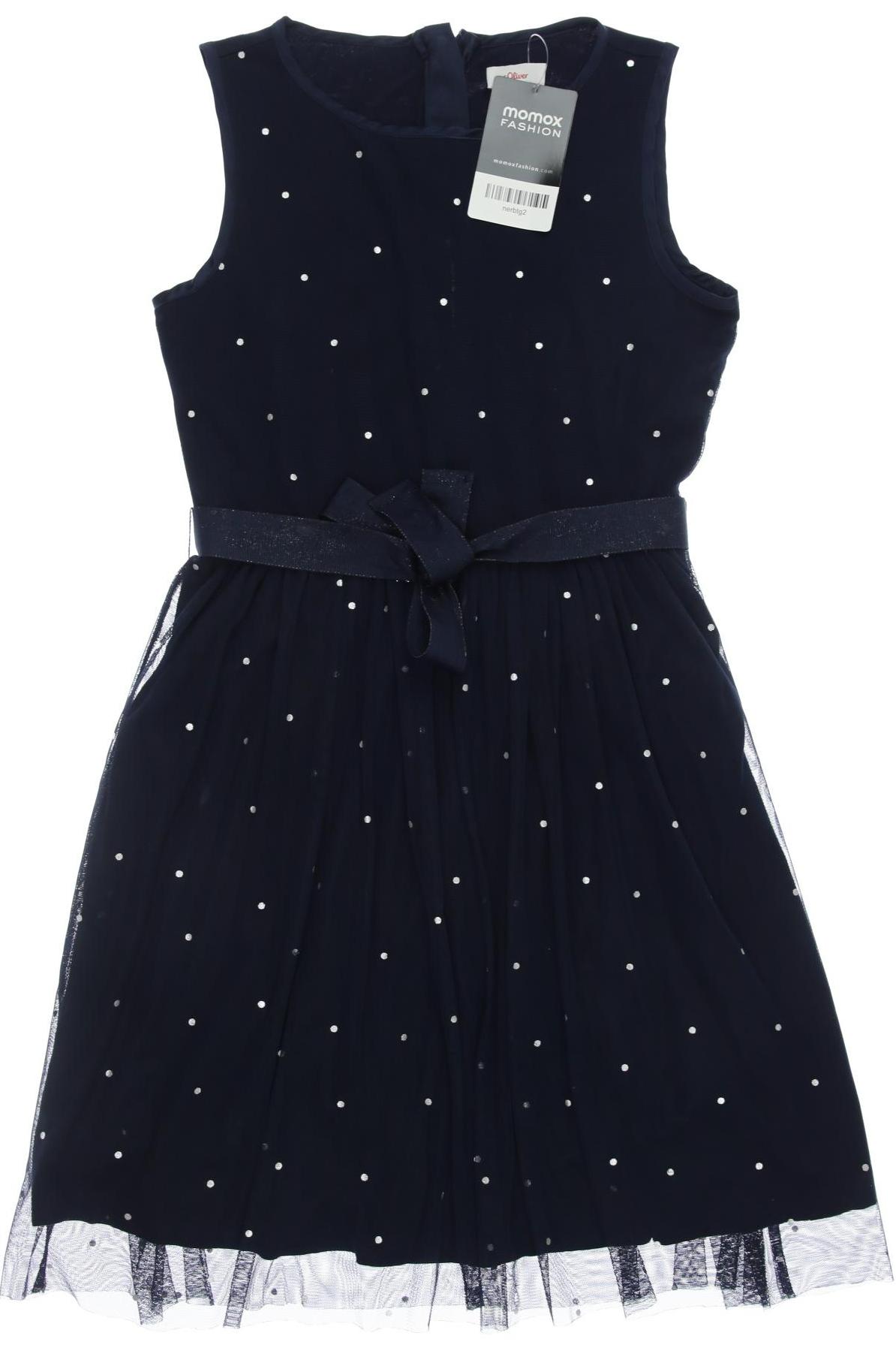 

s.Oliver Damen Kleid, marineblau, Gr. 134